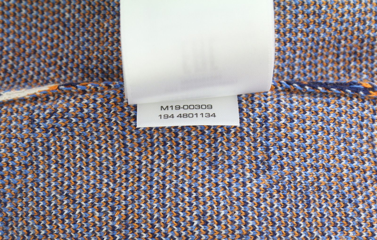 Gant MARINE PAISLEY KNIT CREW M Amberglow Print 88080 Size M / US 6-8 / IT 42-44 - 9 Thumbnail