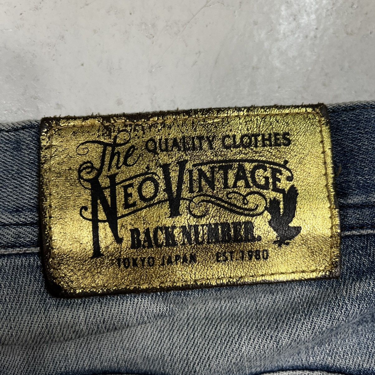 Japanese Brand × Vintage Vintage Back Number Distressed Denim Size 32" / US 10 / IT 46 - 20 Thumbnail