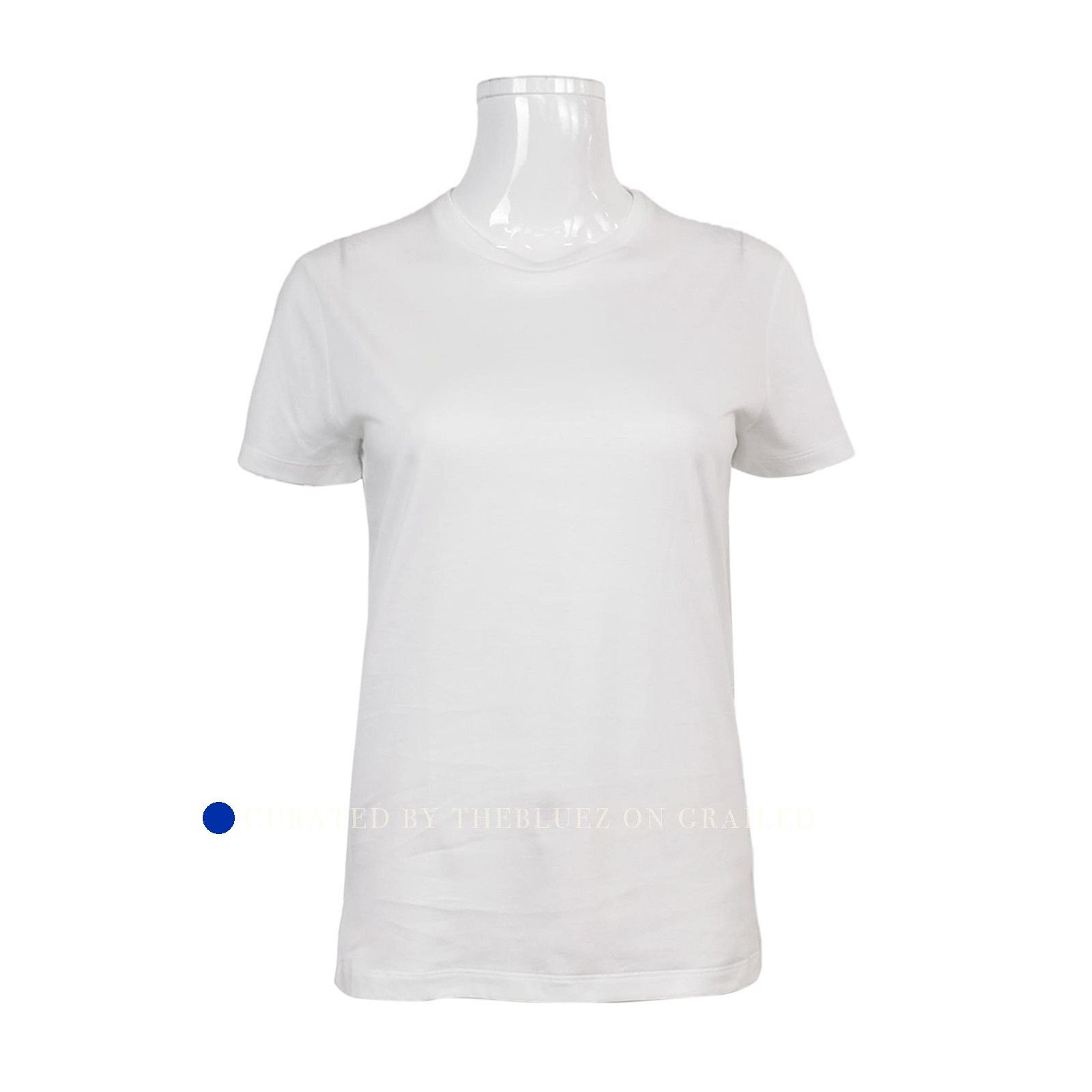 Prada Classic Short Sleeve Cotton T-Shirt Size US M / EU 48-50 / 2 - 1 Thumbnail