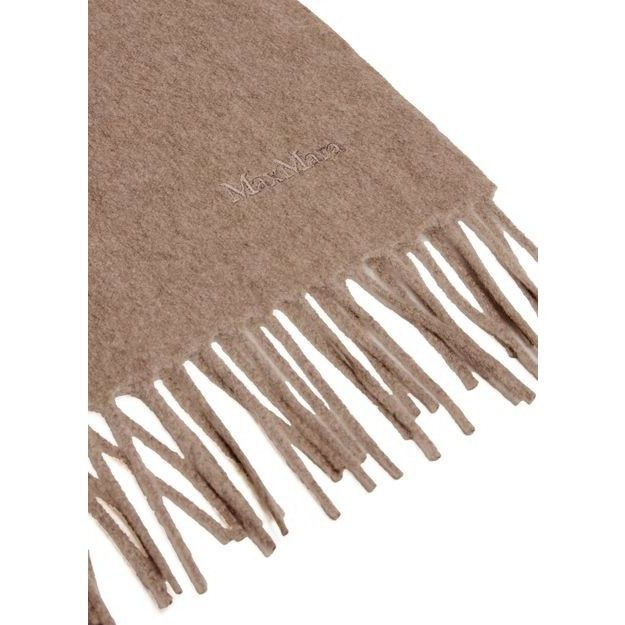 Max Mara MAX MARA Baci Brown Cashmere Scarf New & Authentic Size ONE SIZE - 3 Thumbnail