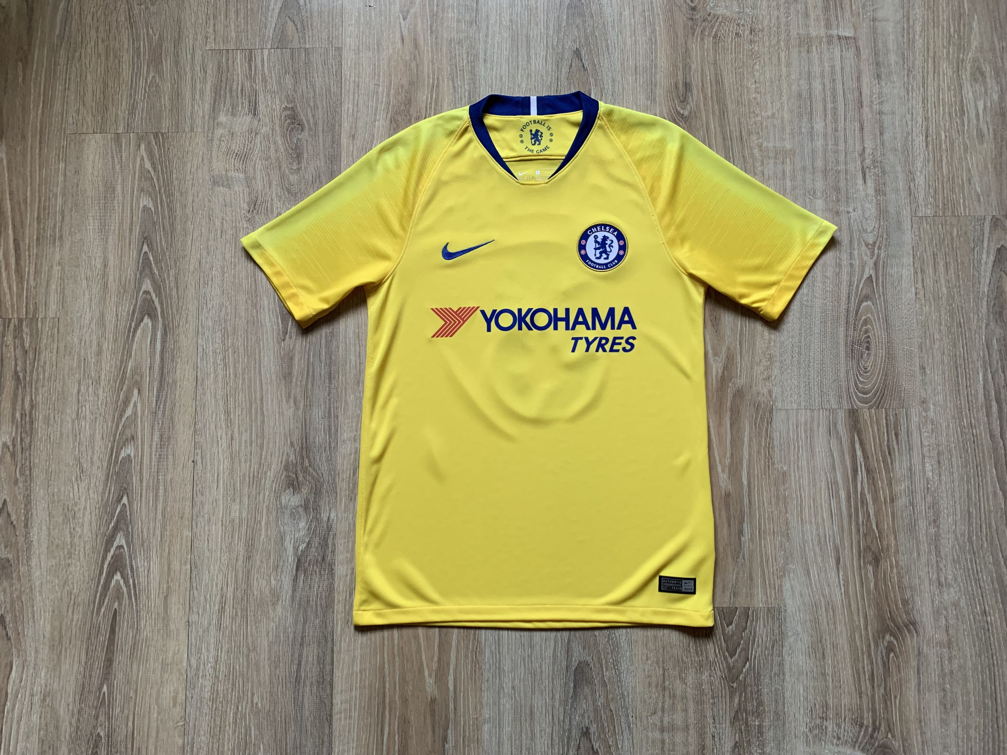 Nike × Vintage Nike Chelsea Away Football Shirt Barkley #9 2018-2019 Size US S / EU 44-46 / 1 - 1 Thumbnail