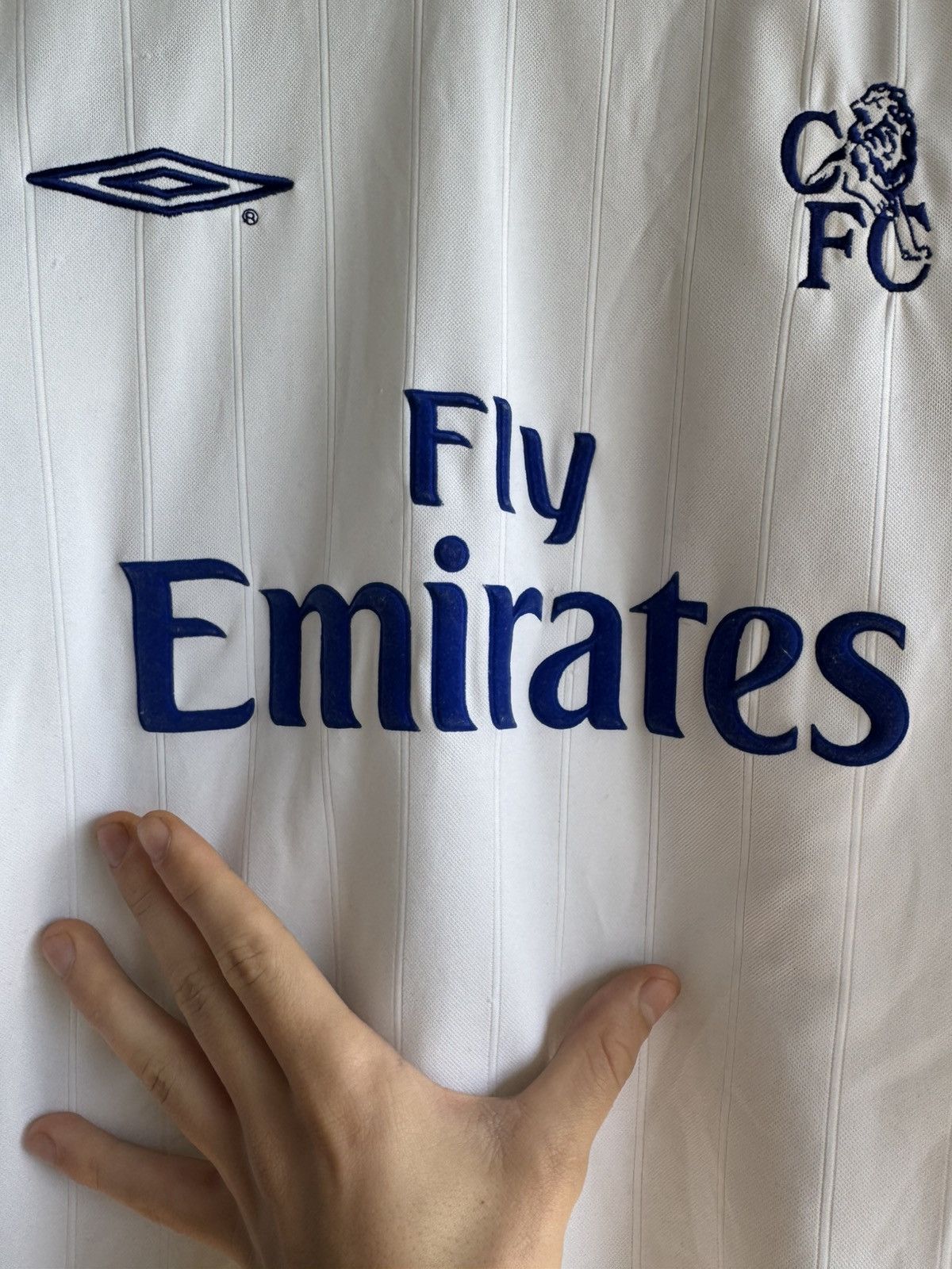 Umbro Vintage Chelsea 2001-2002 Football Shirt Away Jersey Size US S / EU 44-46 / 1 - 5 Thumbnail