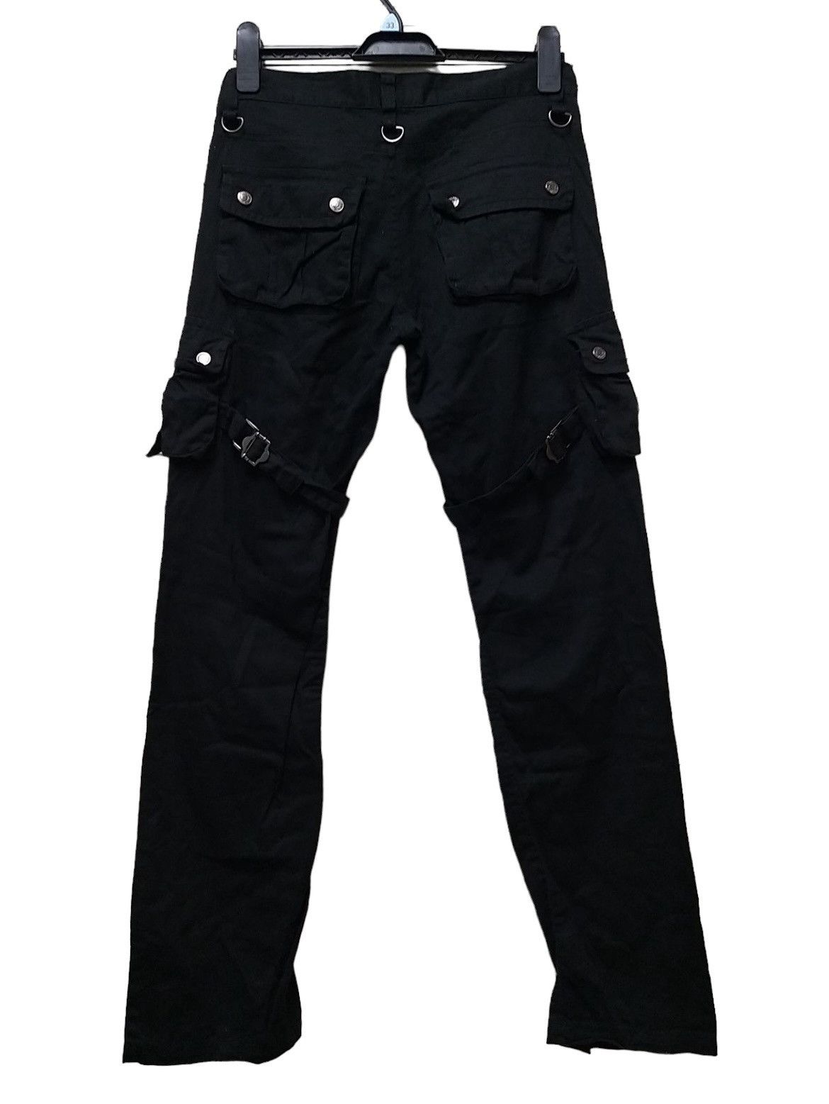 Le Grande Bleu (L.G.B.) SICK🔥JAPANESE BRAND LOWBOX BONDAGE/TACTICAL COTTON PANT Size US 30 / EU 46 - 4 Thumbnail