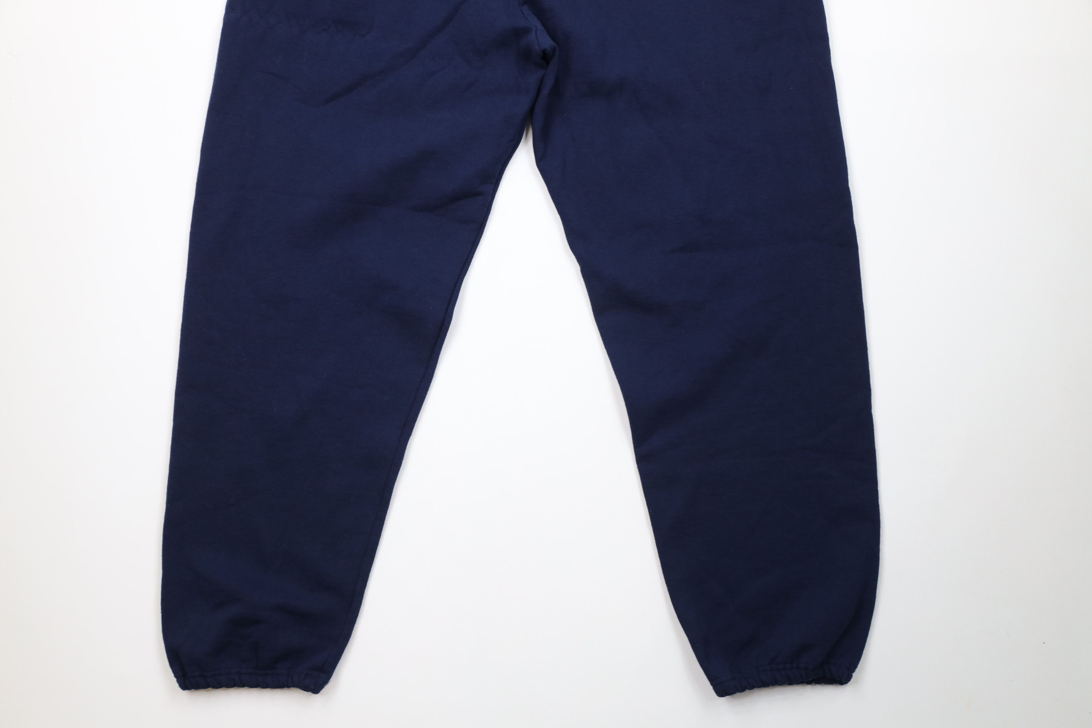 Vintage Vintage 90s Streetwear Heavyweight Sweatpants Joggers Blue Size US 40 / EU 56 - 4 Thumbnail