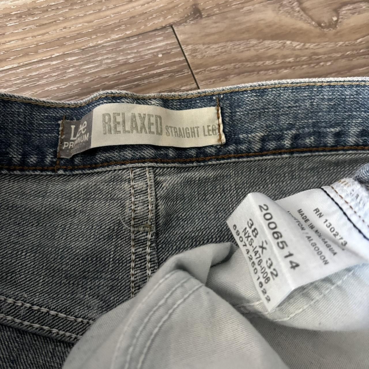 Japanese Brand Crazy Vintage Y2K/2000s Baggy Faded Light Wash Skater Denim Jeans! 38x34 Size US 38 / EU 54 - 8 Thumbnail