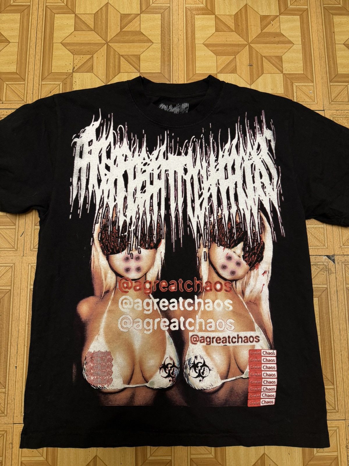 Ken Carson Ken Carson AGC Tour Merch T-shirt Size US L / EU 52-54 / 3 - 4 Thumbnail