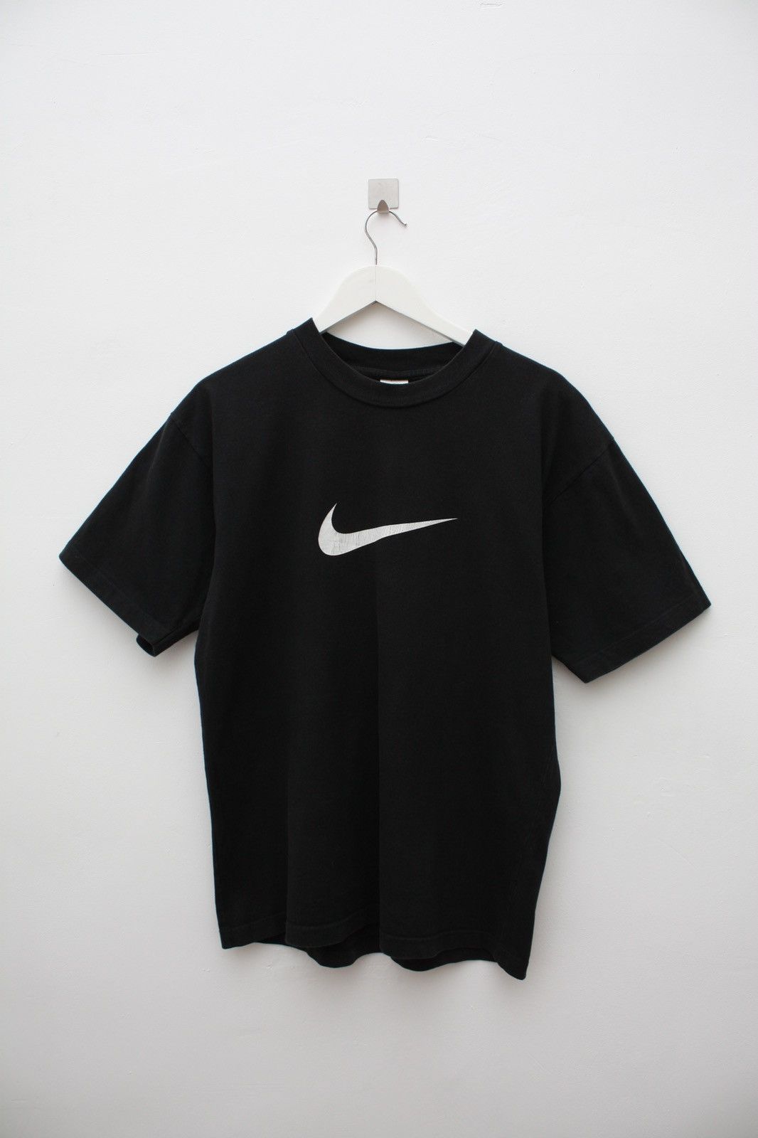 Nike Vintage Rare Nike Double Big Swoosh Tee Size US M / EU 48-50 / 2 - 3 Thumbnail