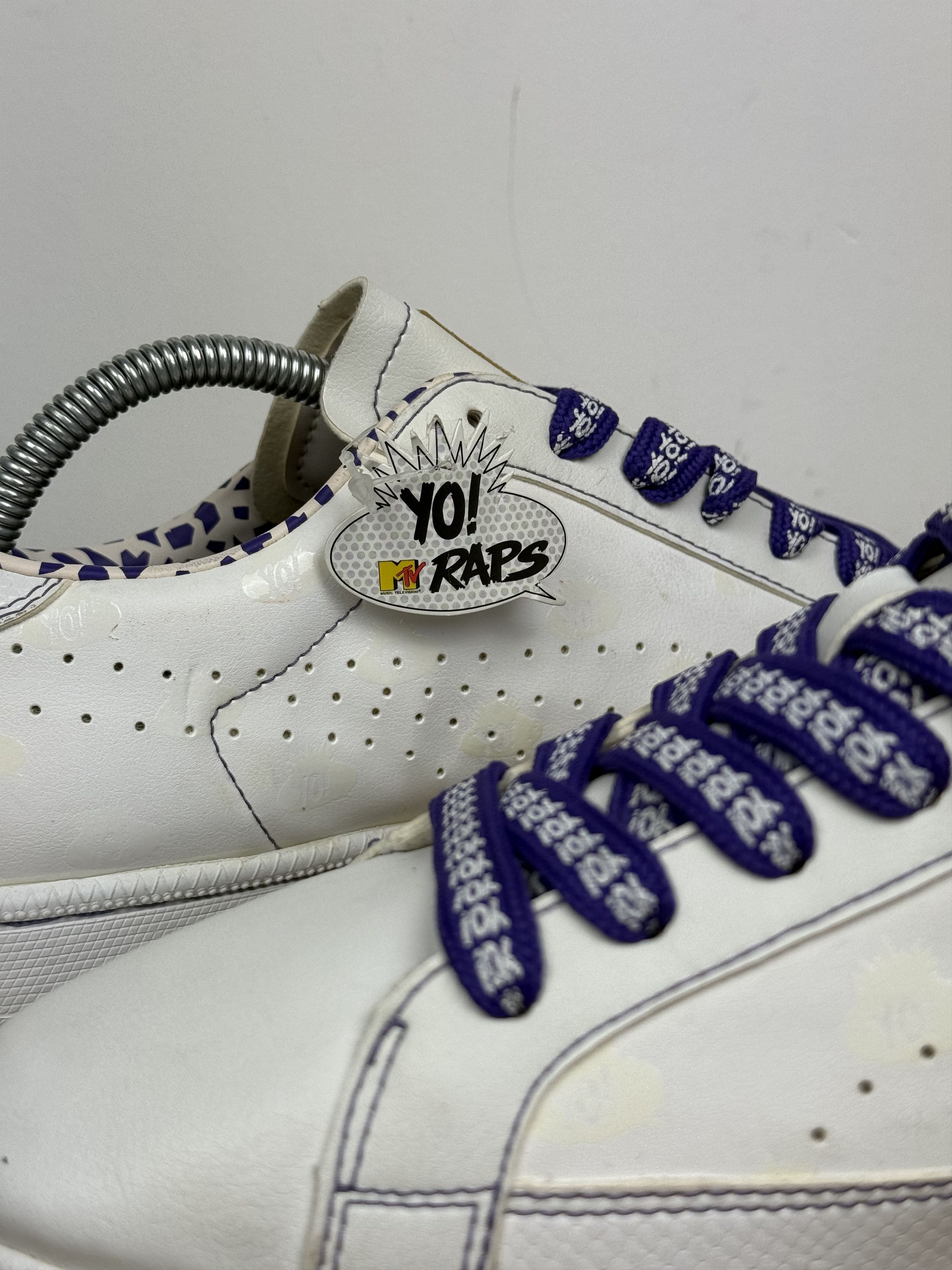 Puma RARE Puma Suede X Yo! MTV Raps Shoes EUR 42.5 Size US 9.5 / EU 42-43 - 8 Thumbnail