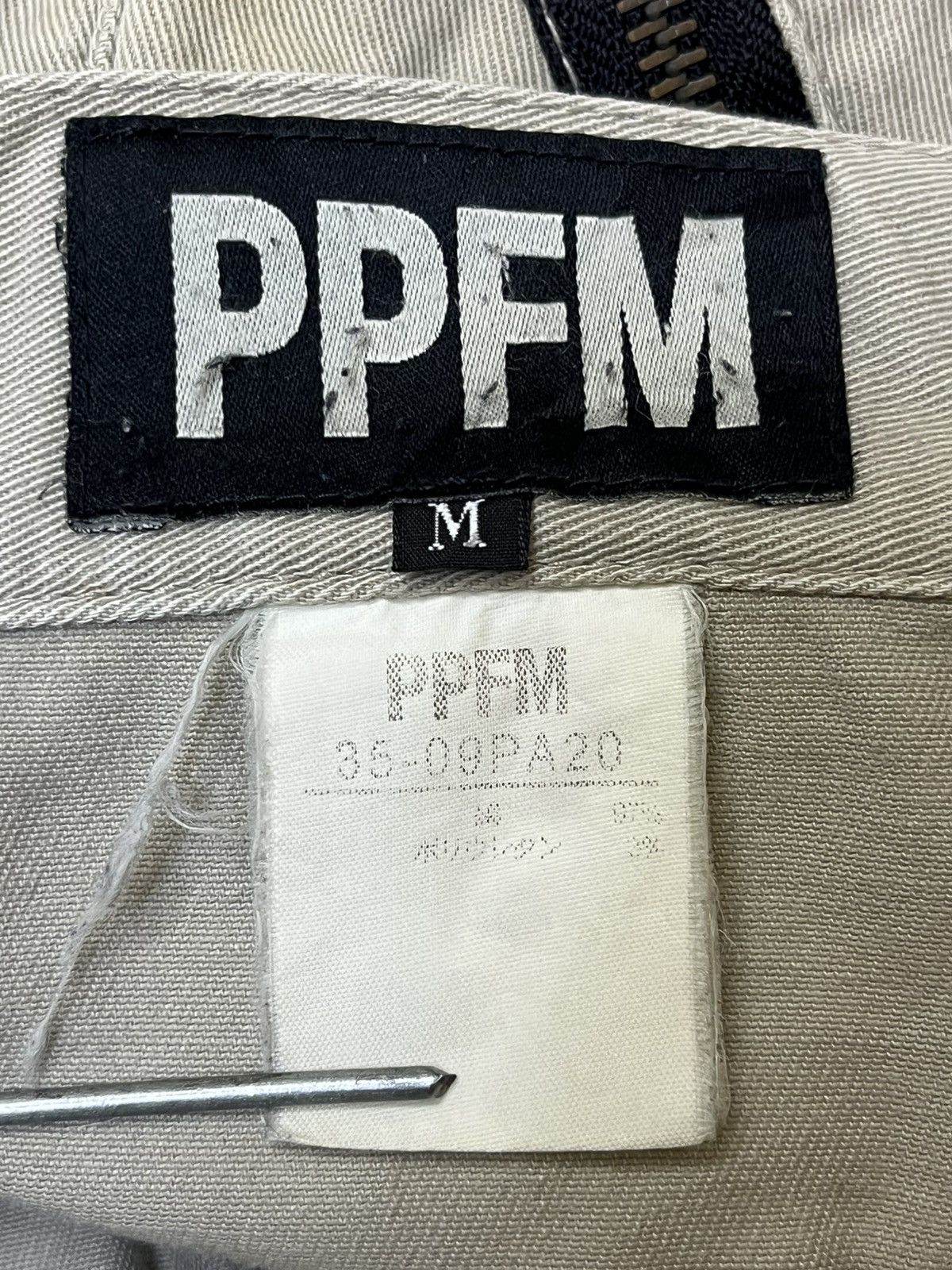 PPFM SICK🔥JAPANESE PPFM CURVE LEG DISTRESSED PANTS Size US 32 / EU 48 - 21 Thumbnail