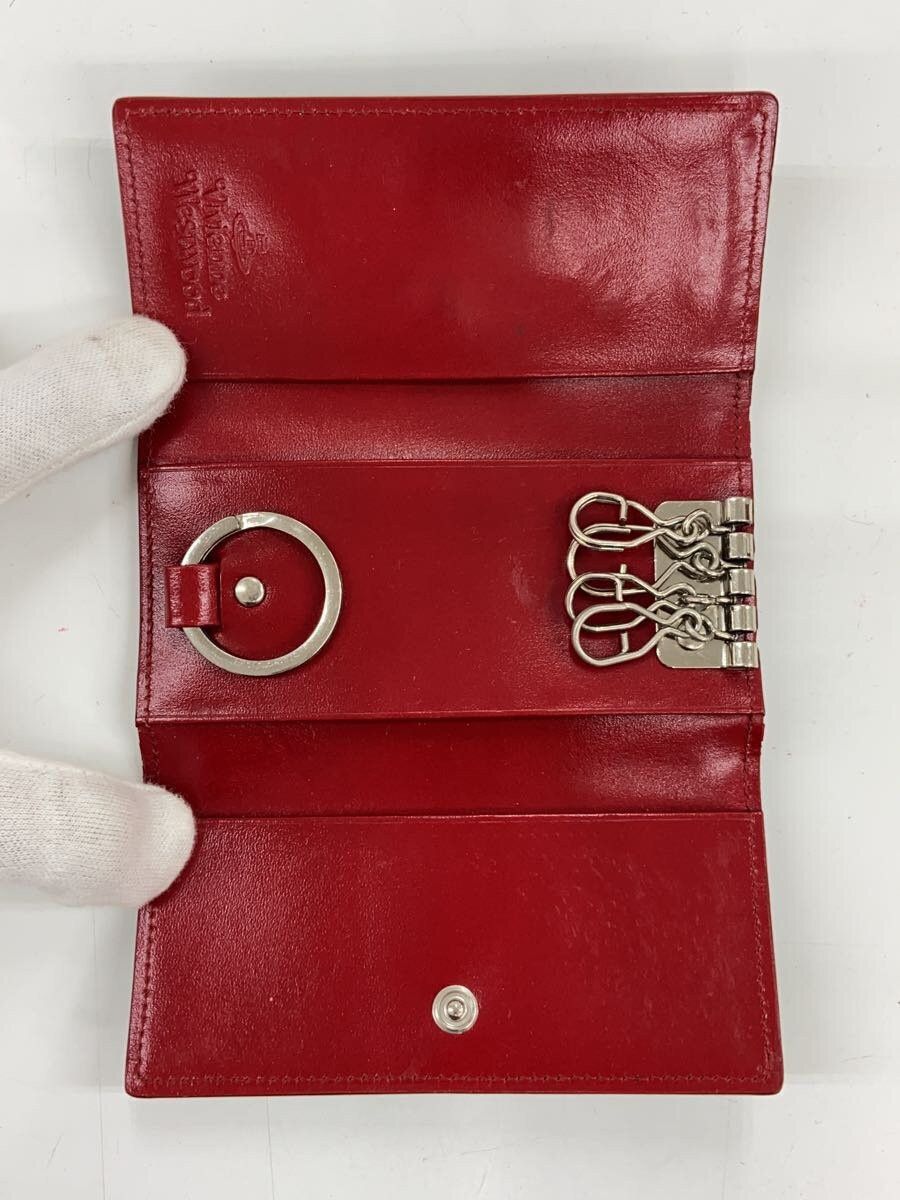 Vivienne Westwood Orb Logo Leather Cardholder Key Case Size ONE SIZE - 7 Thumbnail
