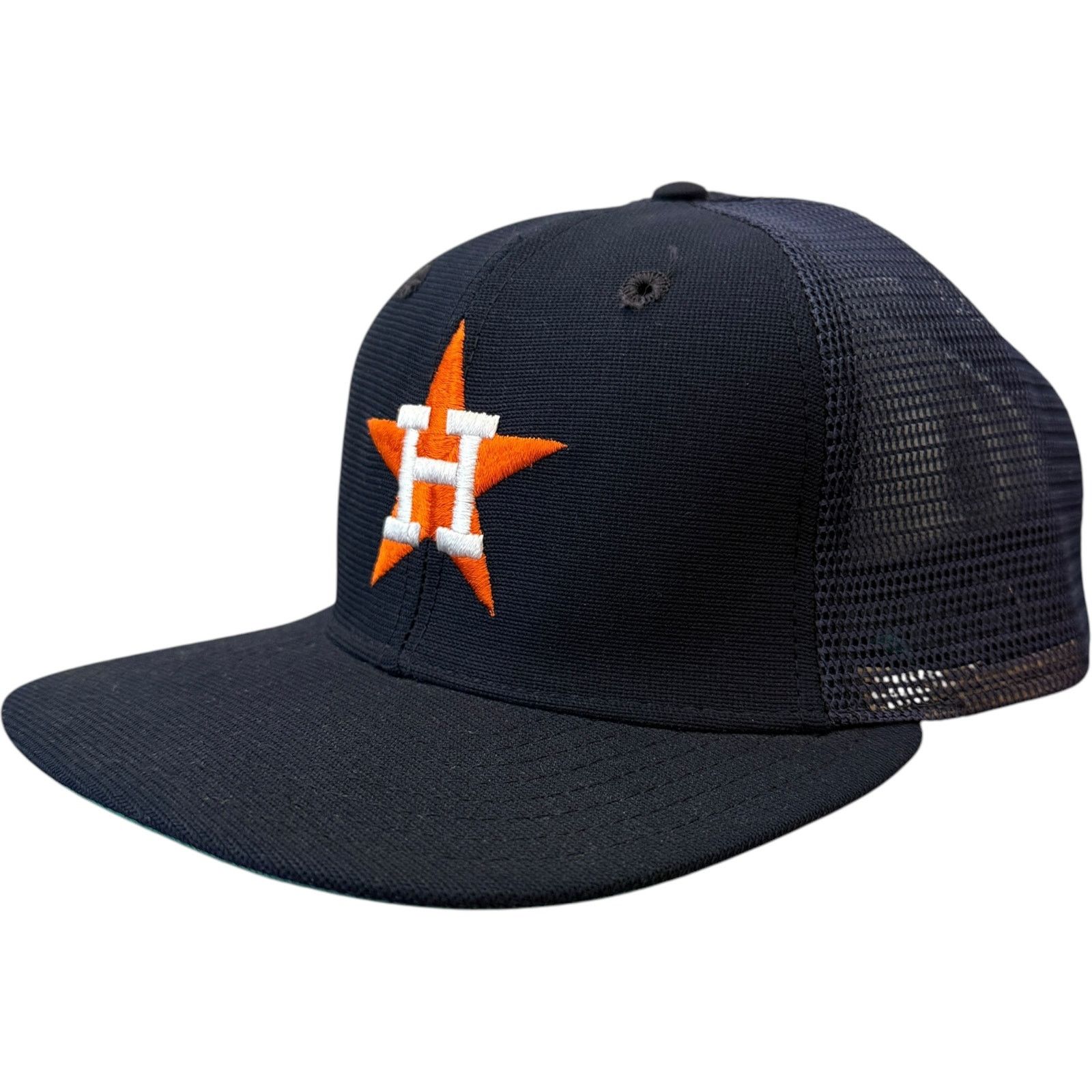 New Era Vintage New Era Houston Astros MLB Trucker Snapback Hat XL Size ONE SIZE - 2 Thumbnail