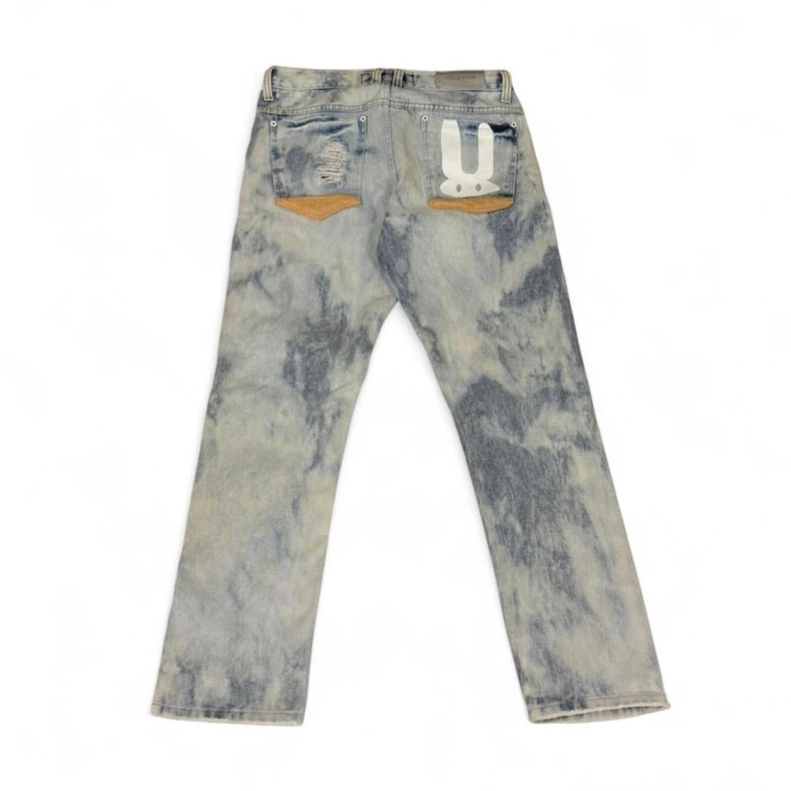 Other Kello jeans light wash denim jeans with printed logo on back Size 32" / US 10 / IT 46 - 1 Thumbnail