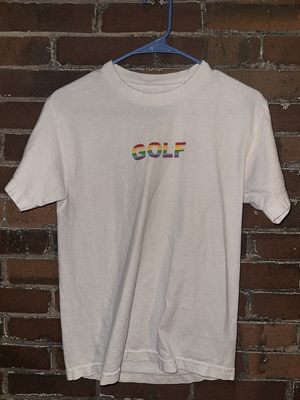 Golf Wang Golf Wang Pride Rainbow Logo Tee Size US S / EU 44-46 / 1 - 1 Thumbnail
