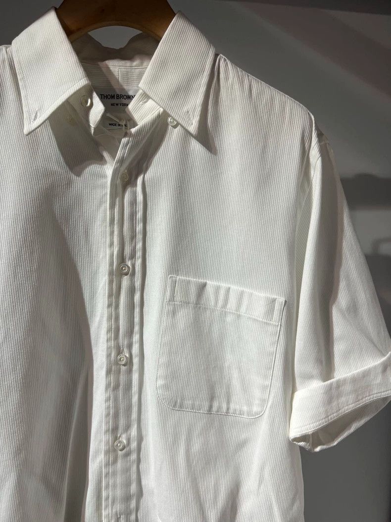 Thom Browne Thom Browne Short-sleeved shirts Size US S / EU 44-46 / 1 - 2 Thumbnail