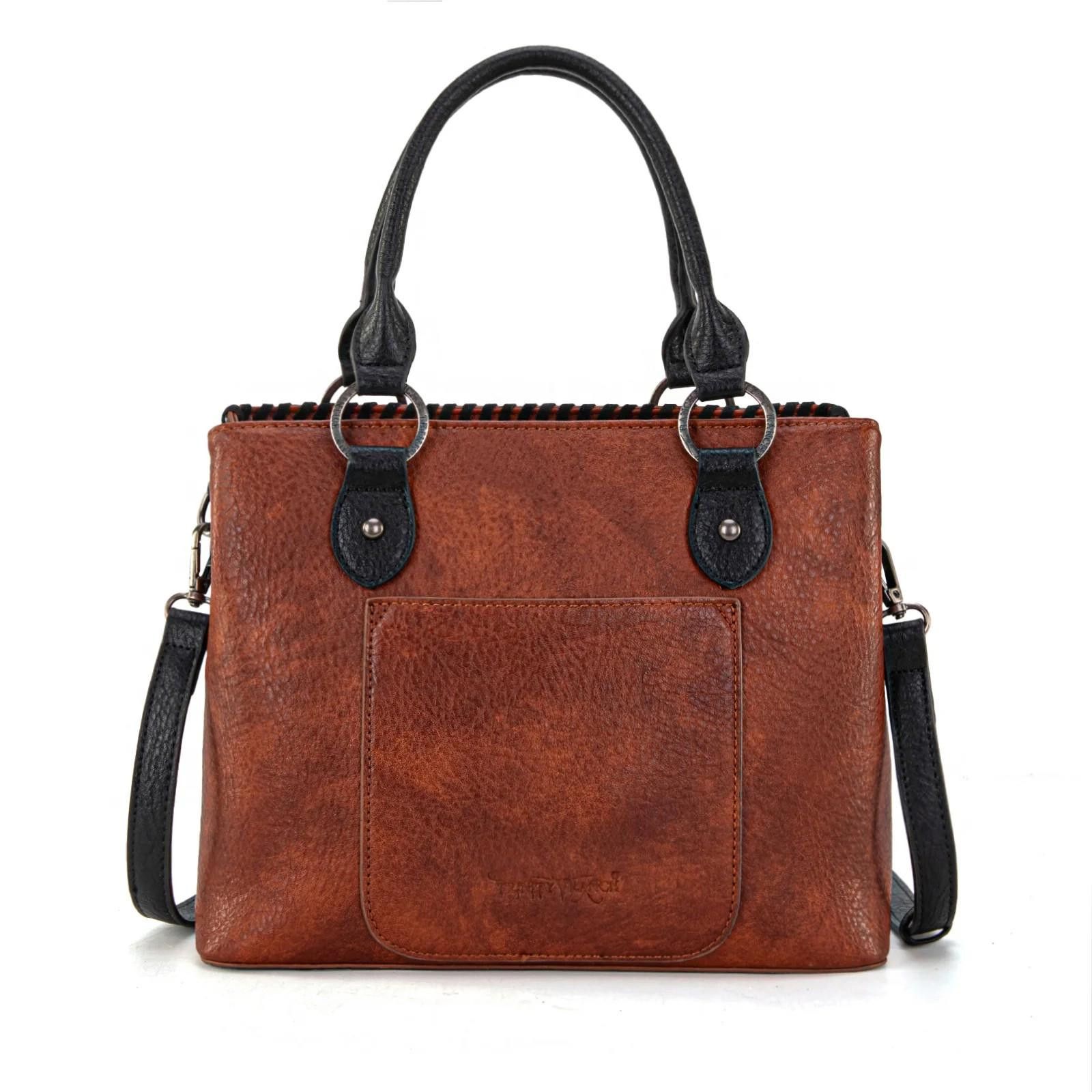 Designer Trinity Ranch Stylish Handbag with Detailed Embroidery Size ONE SIZE - 2 Thumbnail