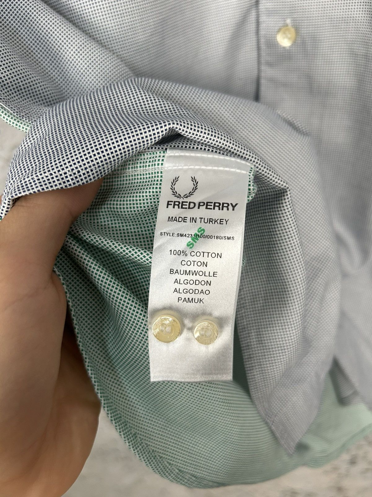 Fred Perry × Raf Simons Fred Perry x Raf Simons Shirt Avant Garde Designer Rare Size US M / EU 48-50 / 2 - 7 Thumbnail