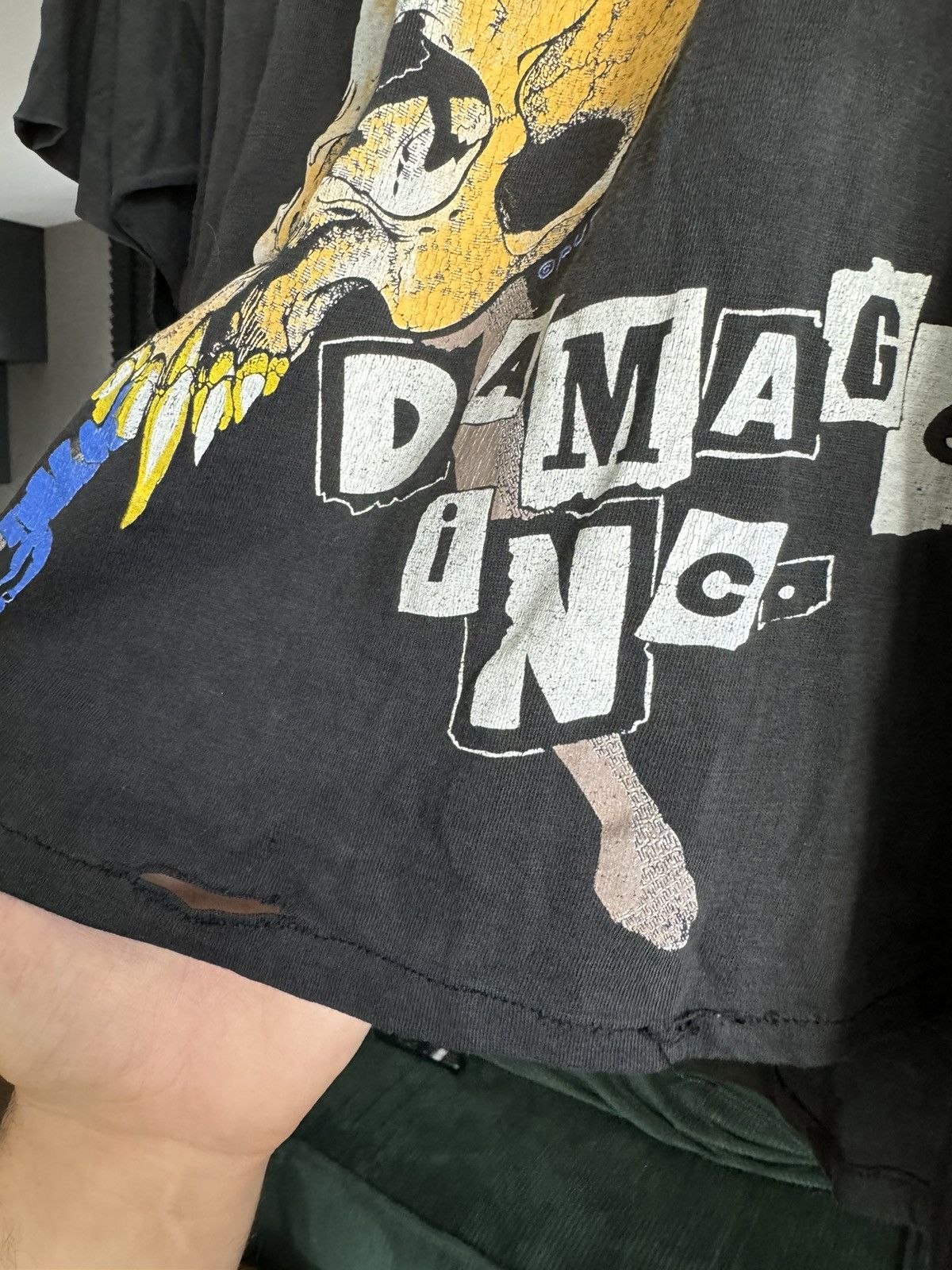 Band Tees × Metallica Very Rare Metalica Danger Inc t-shirt Size US M / EU 48-50 / 2 - 5 Thumbnail