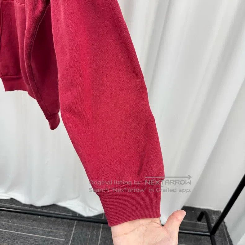 Balenciaga Balenciaga Red Wheat Alphabet Hoodie Size US S / EU 44-46 / 1 - 4 Thumbnail