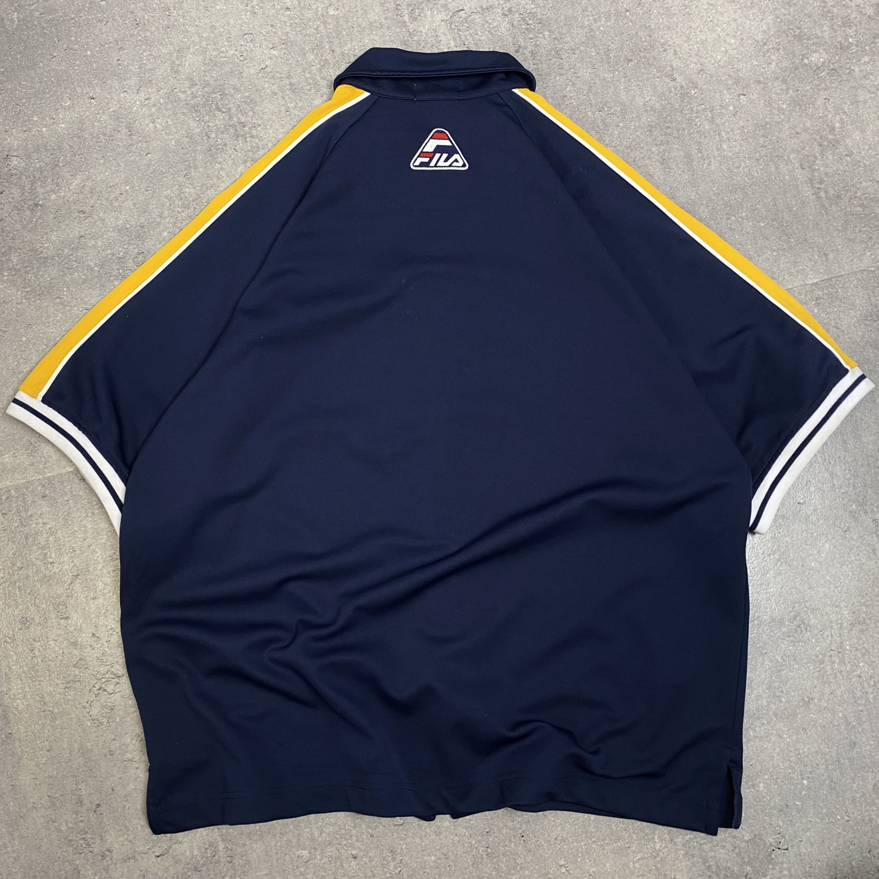 Fila × Vintage Fila vintage navy boxy jersey - L Size US L / EU 52-54 / 3 - 3 Thumbnail