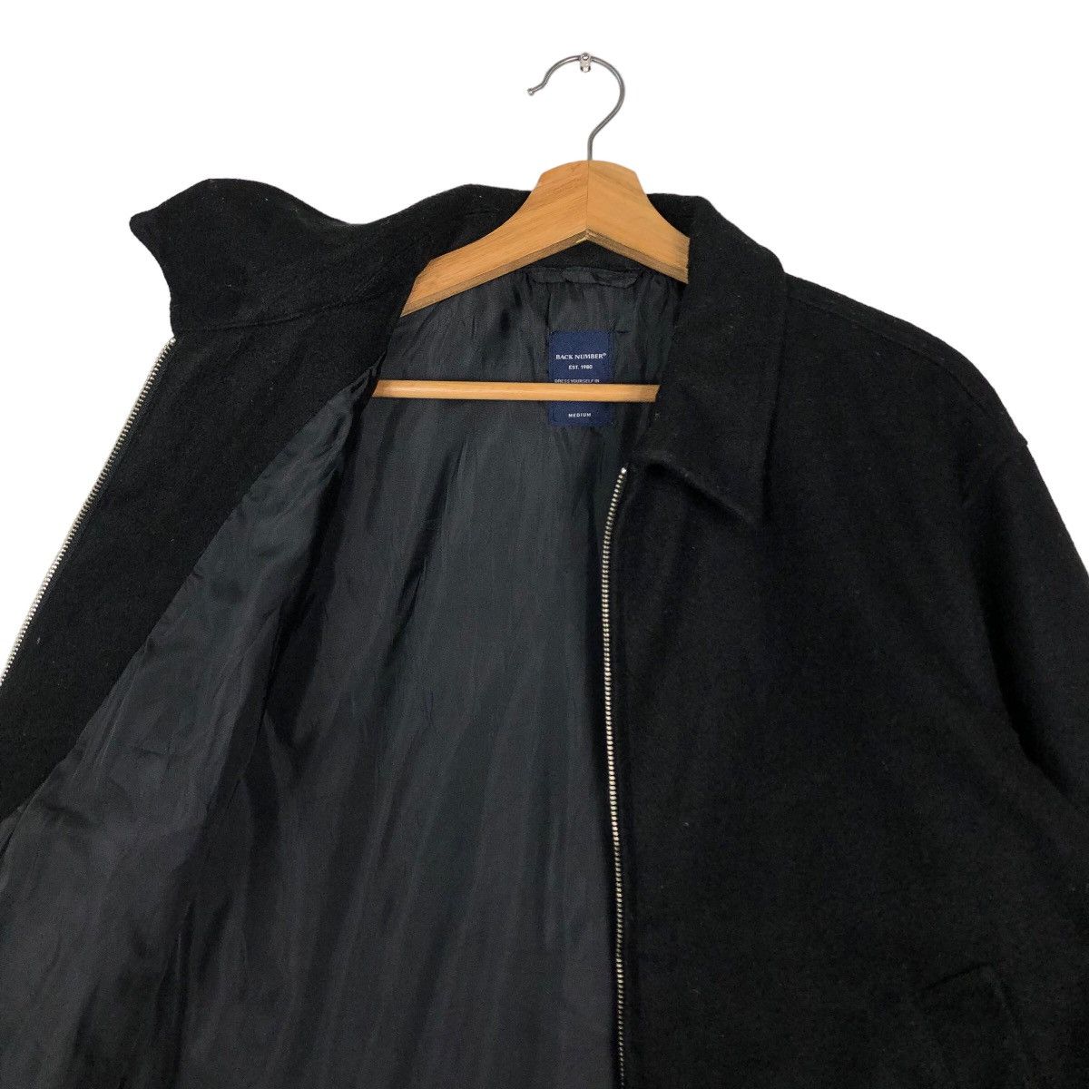 Japanese Brand 🔥Vtg Bomber Jacket Worker Back Number Issey Miyake Japan Size US M / EU 48-50 / 2 - 10 Thumbnail