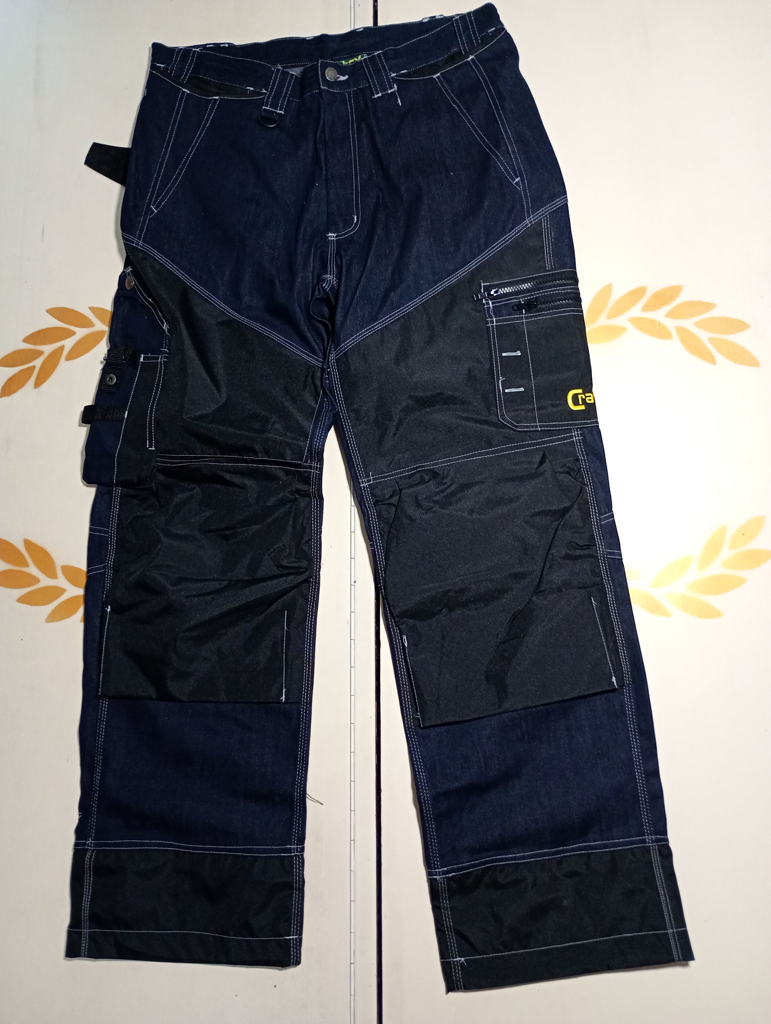 Vintage Cratex Workwear Baggy Jeans size 50 Size US 34 / EU 50 - 1 Thumbnail