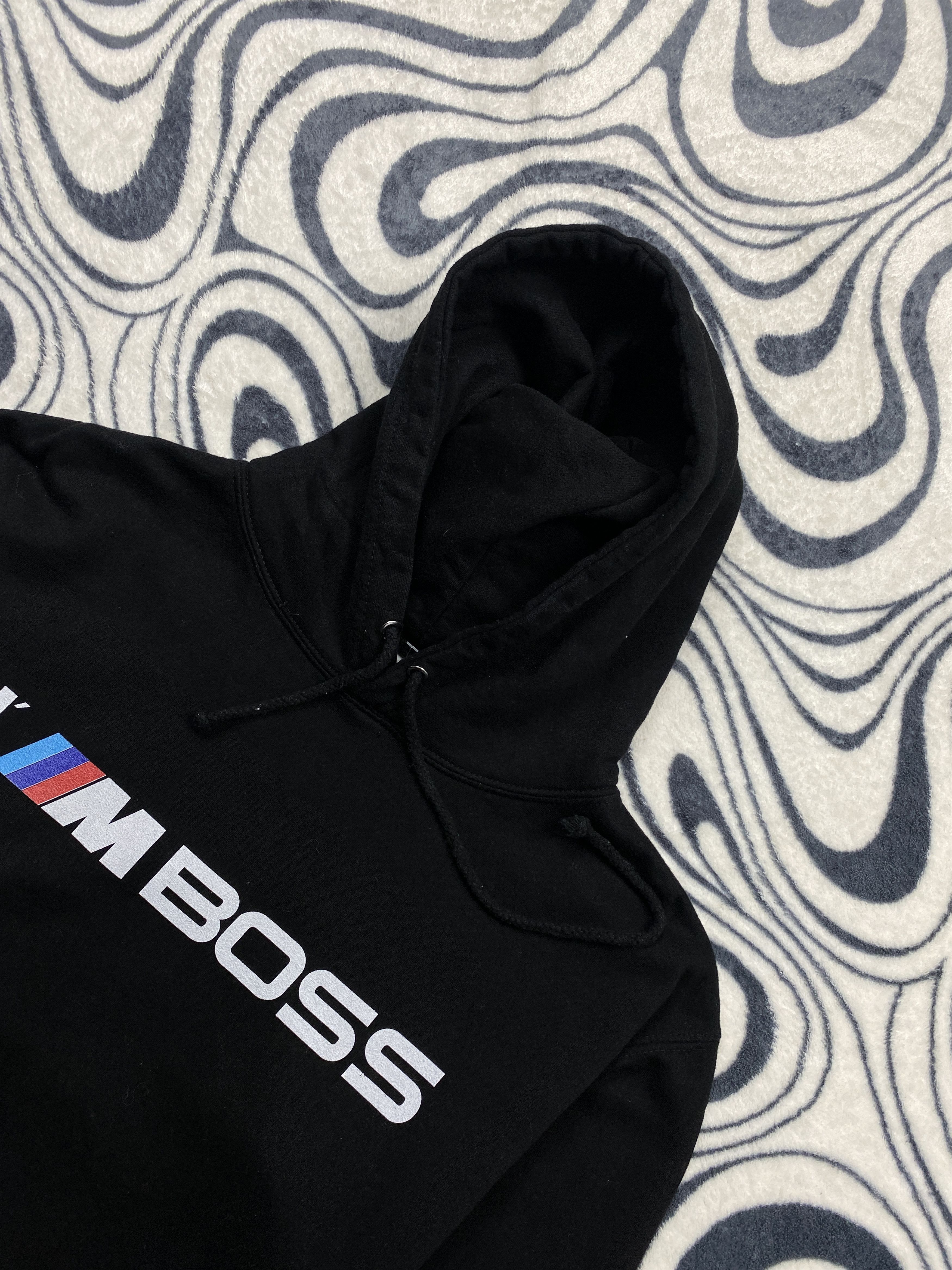BMW Bmw Vintage I'M BOSS Racing Hoodie Y2K Size US M / EU 48-50 / 2 - 2 Thumbnail