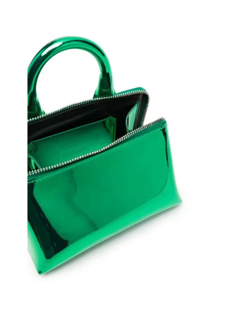 The Attico o1mle0525 Size: OS / Emerald Friday Crossbody Bag in Green Size ONE SIZE - 3 Thumbnail