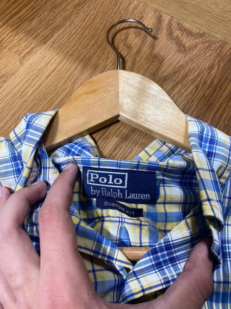 Polo Ralph Lauren RALPH LAUREN black & white plaid classic fit flannel shirt Size US M / EU 48-50 / 2 - 20 Thumbnail