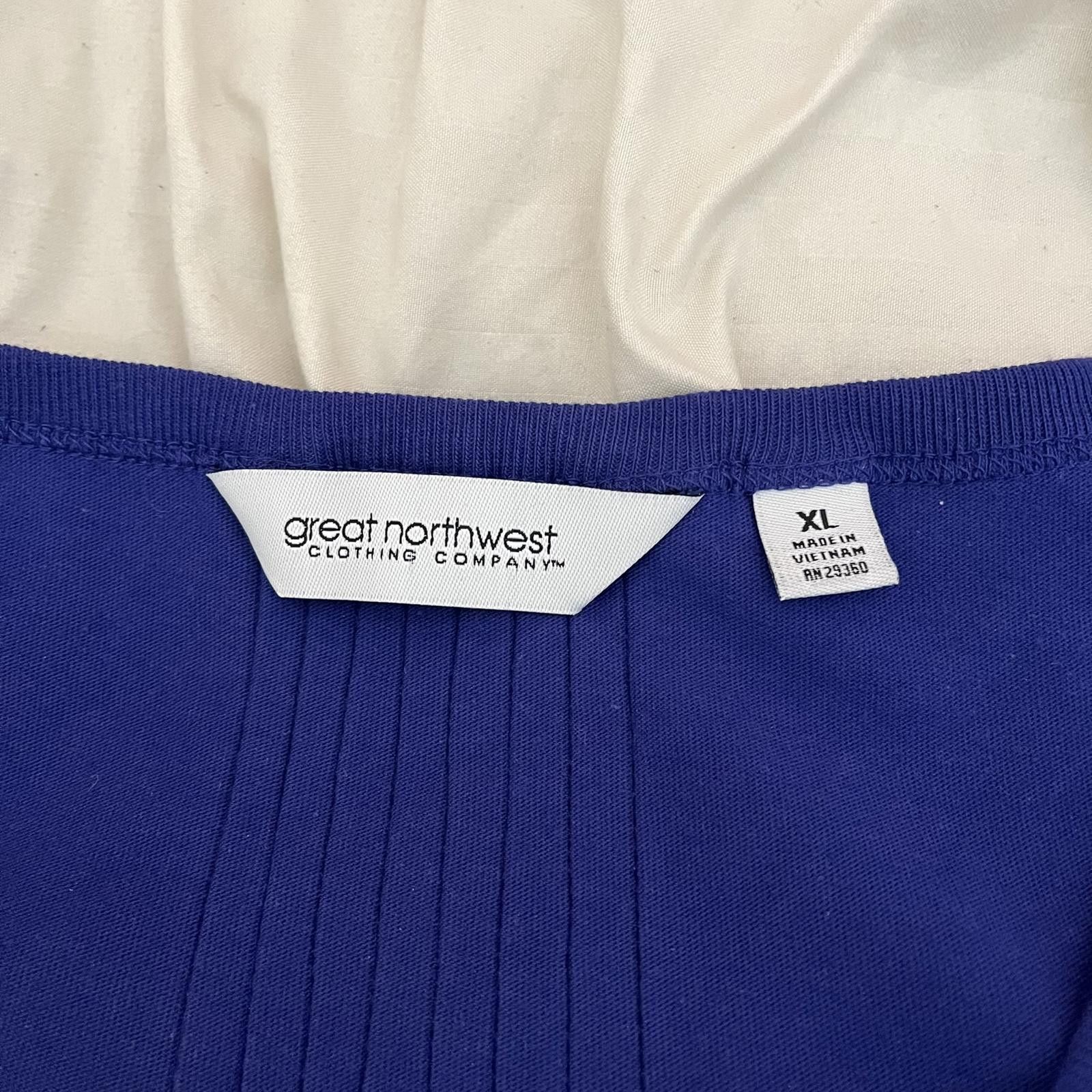 Great Northwest Great Northwest Clothing Company Indigo Blue Tank Top – NWT Size XL / US 12-14 / IT 48-50 - 3 Thumbnail