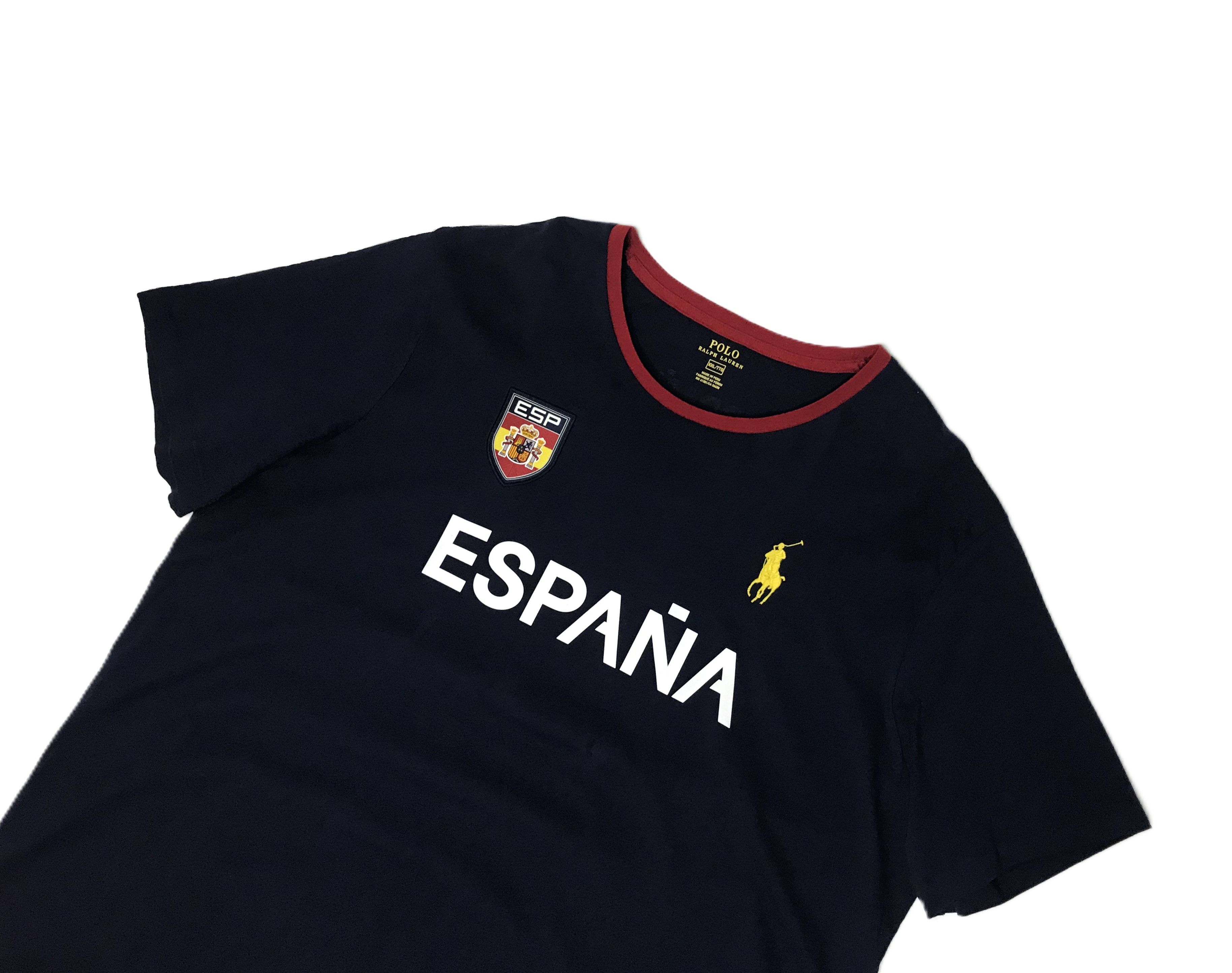 Polo Ralph Lauren Polo Ralph Lauren Espana Spain Big Pony T-Shirt Mens XXL Size US XXL / EU 58 / 5 - 3 Thumbnail