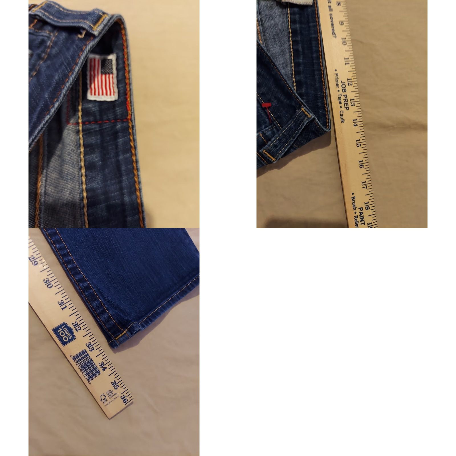 True Religion True Religion Jeans Womens 28 Becky Flare Boot Denim Pants Blue Size 28" / US 6 / IT 42 - 8 Thumbnail