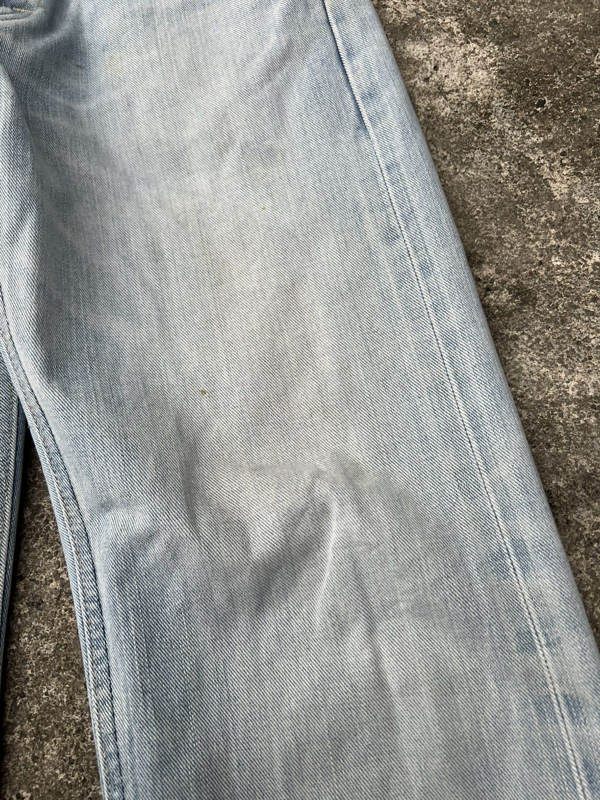 Japanese Brand Vintage 90’s Lee Riders Sanforized Selvedge Faded Jean Size US 30 / EU 46 - 11 Thumbnail