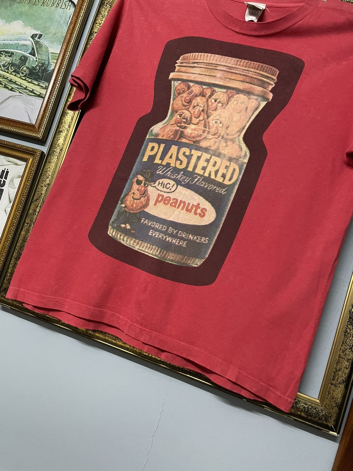 Vintage Vintage Japan Houston Plastered Peanuts Art Humor Tshirt Size US M / EU 48-50 / 2 - 4 Thumbnail