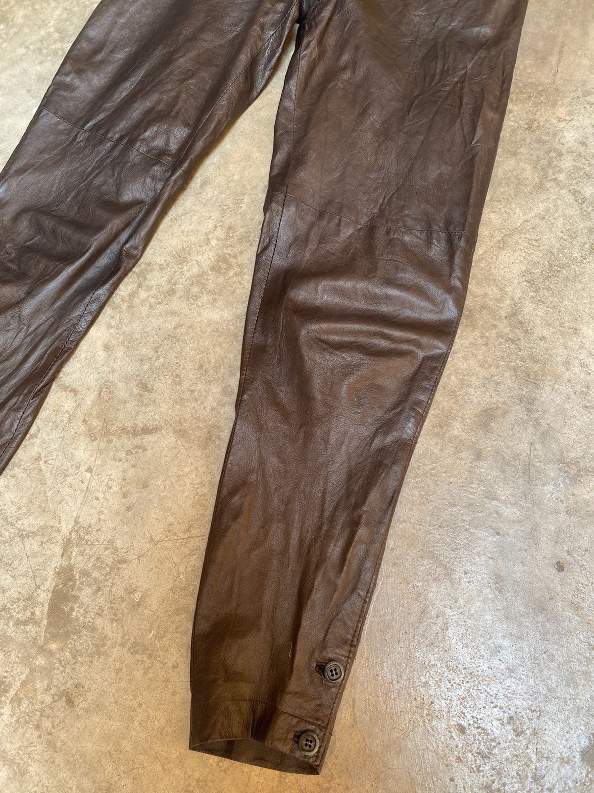 Issey Miyake Vintage Issey Miyake Suede Pant Size 24" / US 00 / IT 34 - 8 Thumbnail