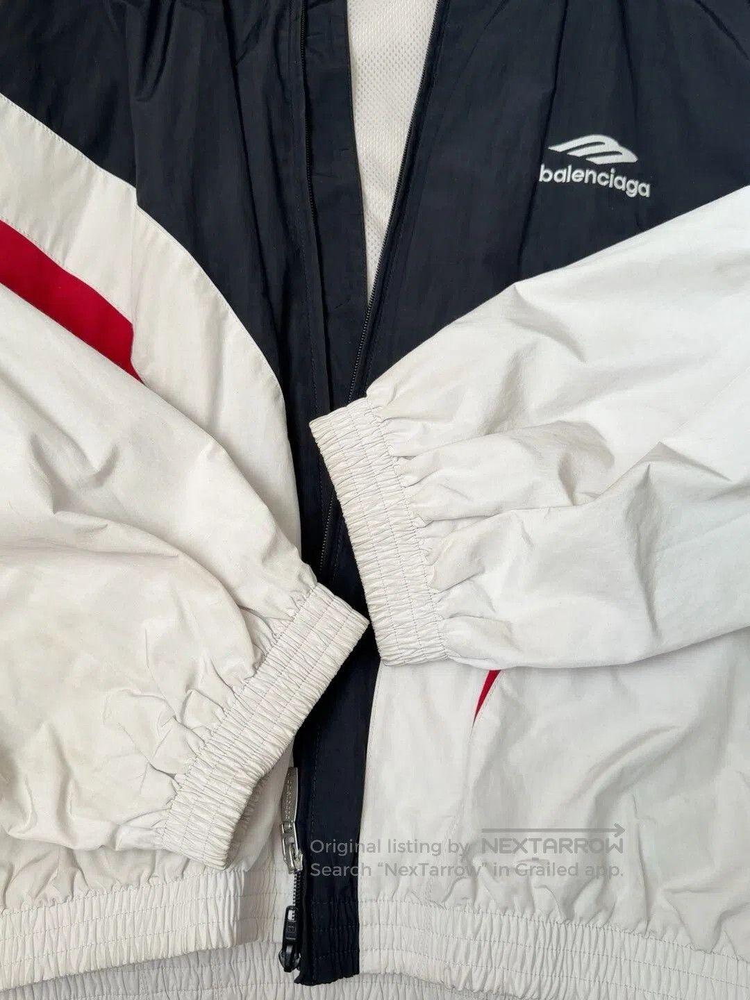 Balenciaga Balenciaga Color Block Hooded Jacket Size S. Size US S / EU 44-46 / 1 - 2 Thumbnail