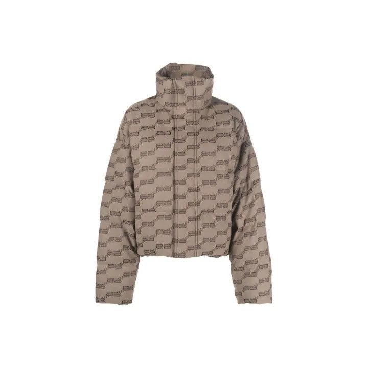 Balenciaga Balenciaga Color-Block Logo Print Zip Jacket 0079 Size L / US 10 / IT 46 - 1 Thumbnail
