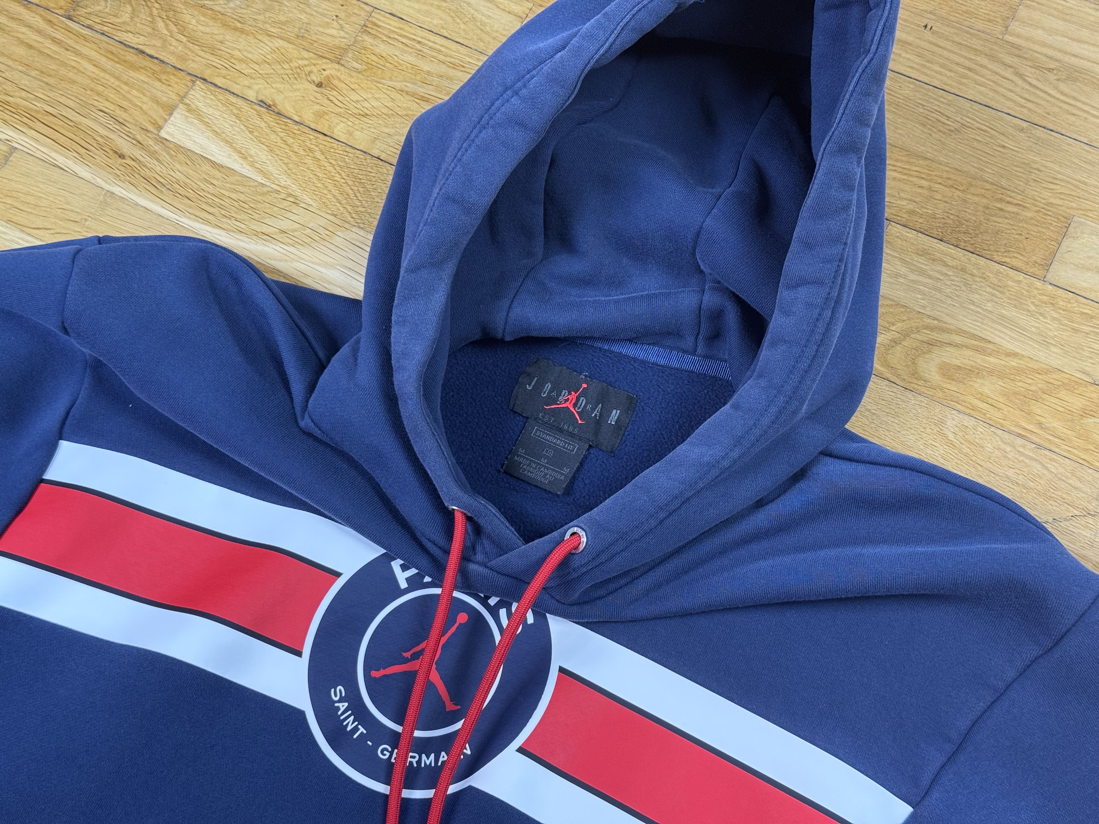 Jordan Brand Navy hoodie JORDAN x PSG Size US M / EU 48-50 / 2 - 4 Thumbnail