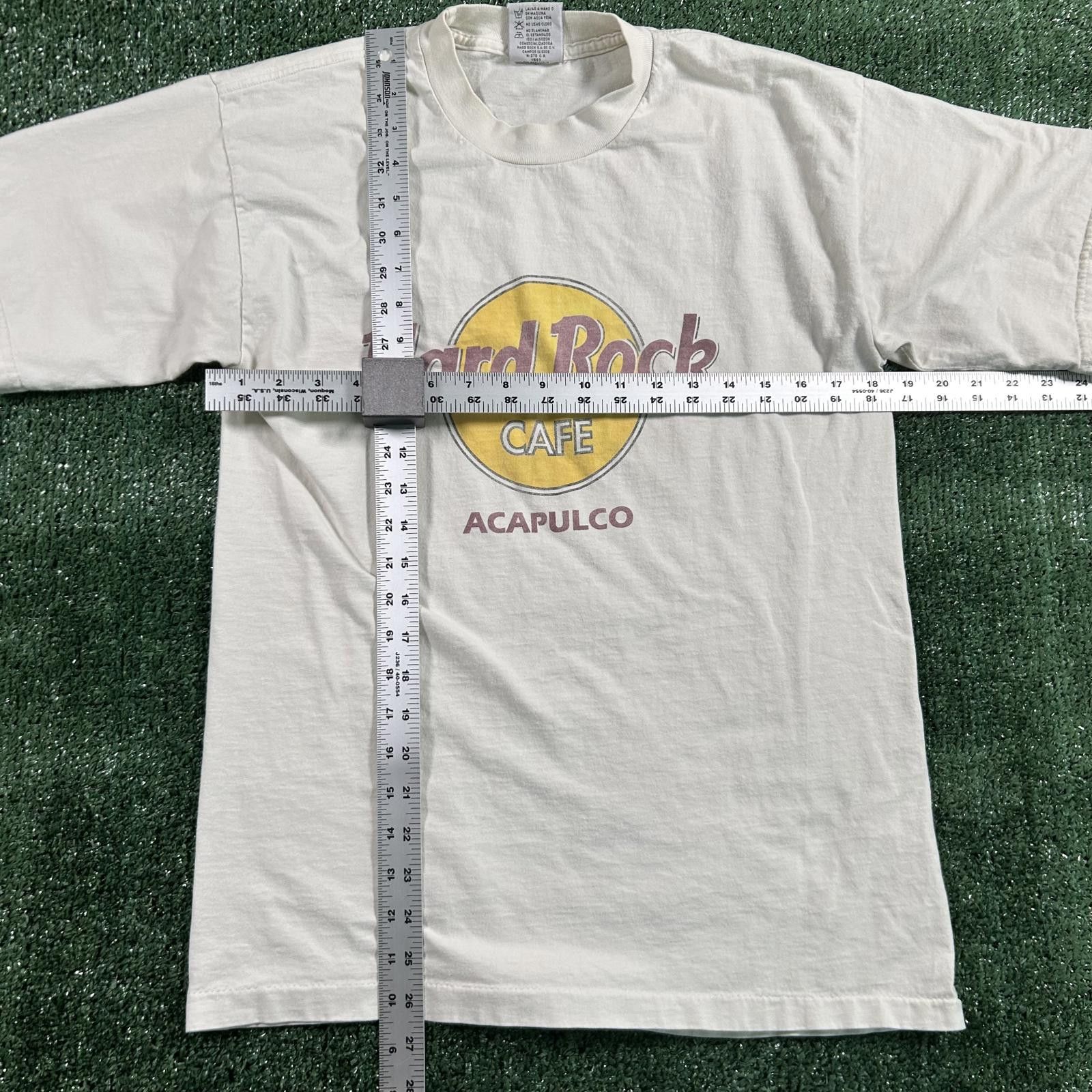 Hard Rock Cafe Vintage Hard Rock Cafe Acapulco T-Shirt size m Size ONE SIZE - 3 Thumbnail