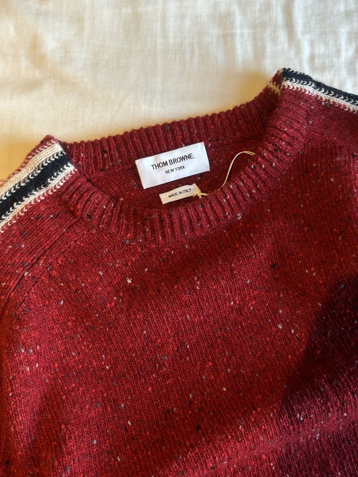 Thom Browne THOM BROWNE MELANGE KNIT Size US M / EU 48-50 / 2 - 5 Thumbnail