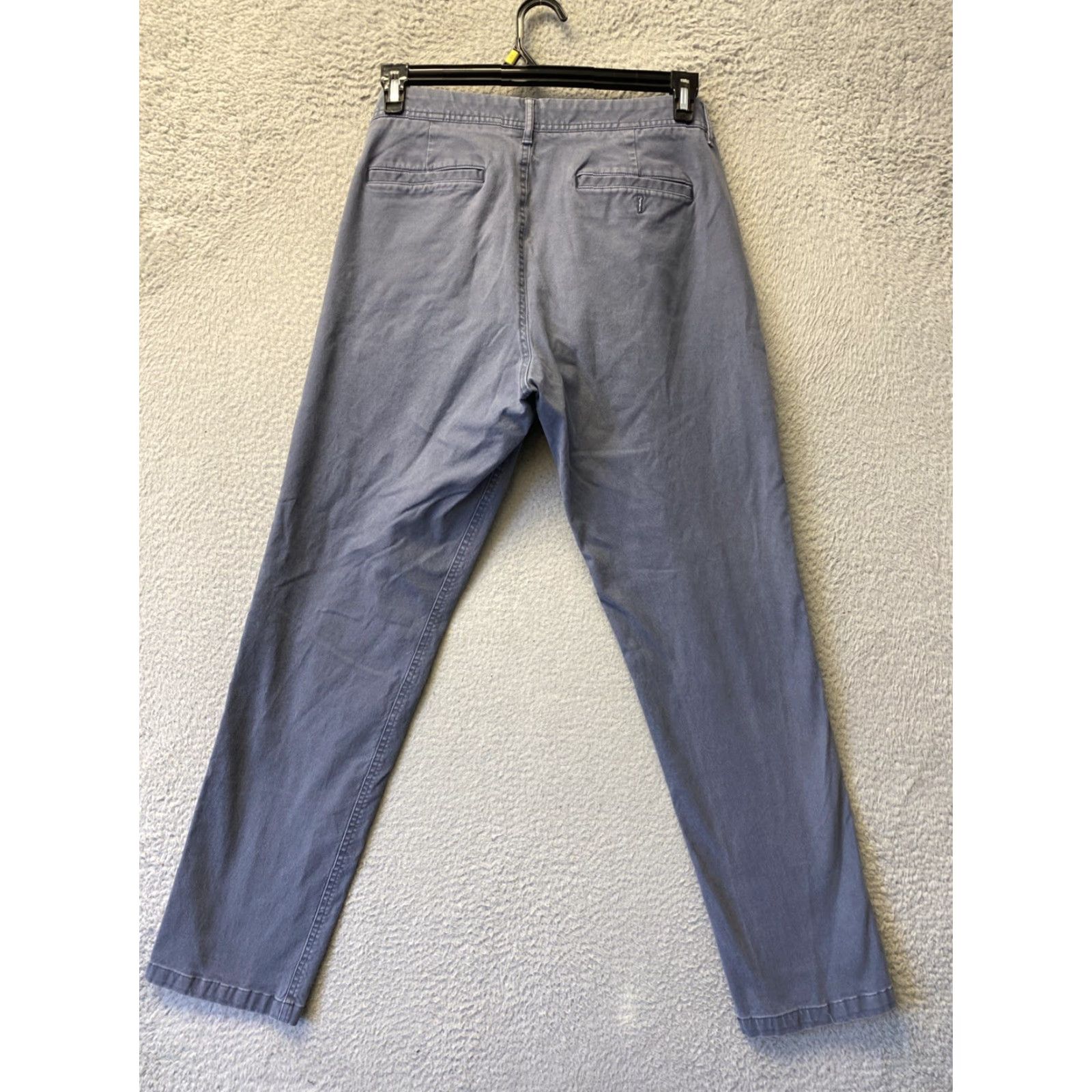 Bonobos Bonobos Slim Cotton Dusty Blue Pants Men 33x32 Chino Regular Waist 33 Inseam 32 Slimming Mens Dusty Blue Era? (no extra) Size US 33 - 7 Thumbnail