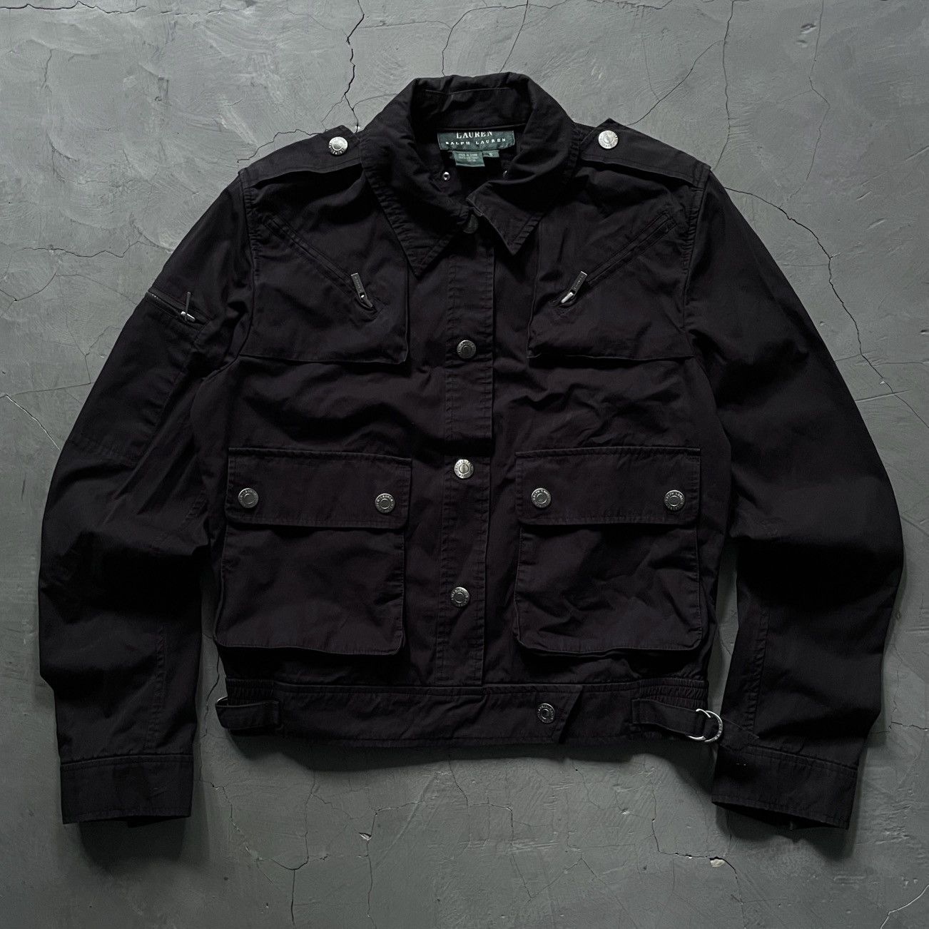 Lauren Ralph Lauren Rare Vintage Lauren by Ralph Lauren Tactical Jacket Size US S / EU 44-46 / 1 - 1 Thumbnail