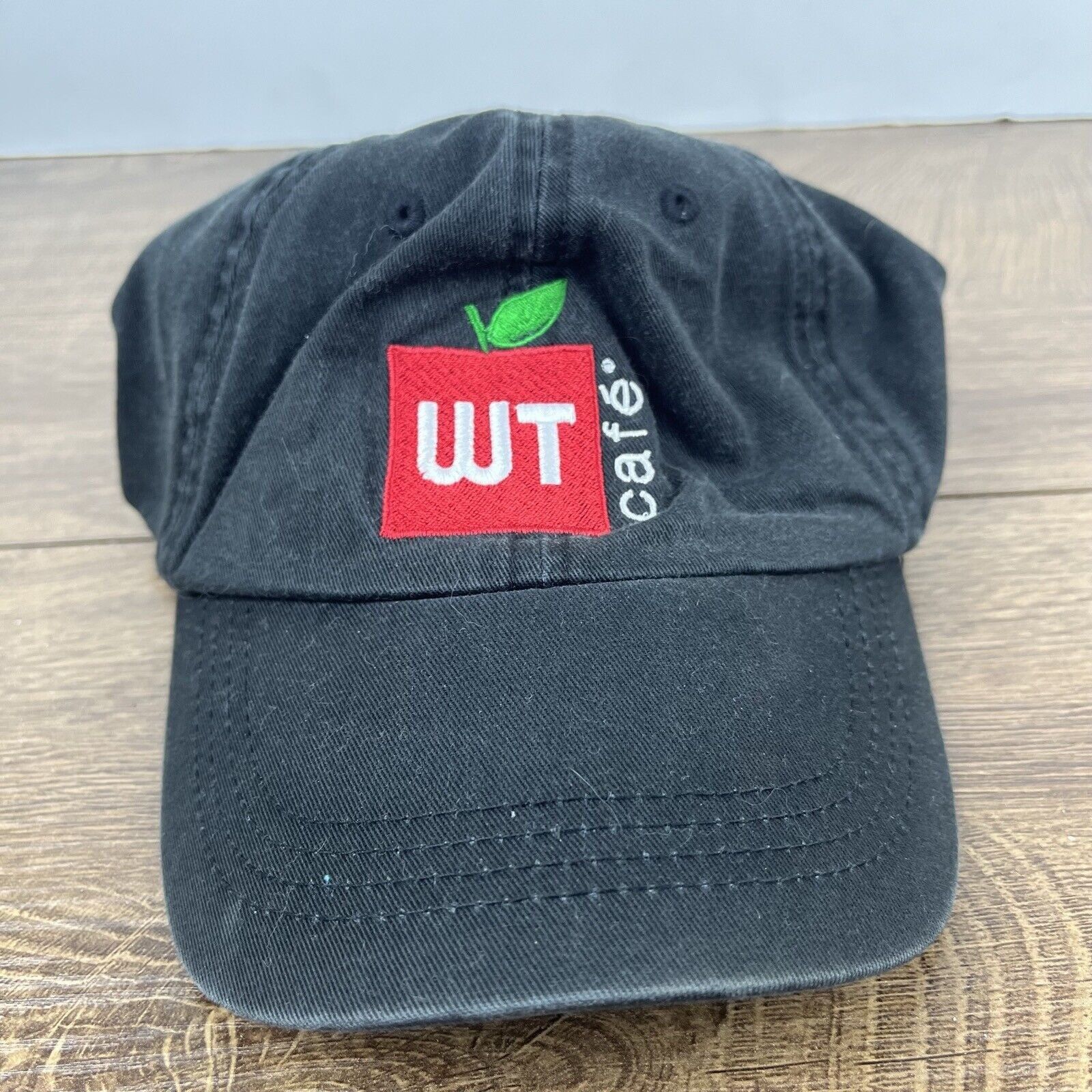 Other WT Cafe Hat Black Hat Adjustable Adult Fit Hat Black Cap Size ONE SIZE - 2 Thumbnail