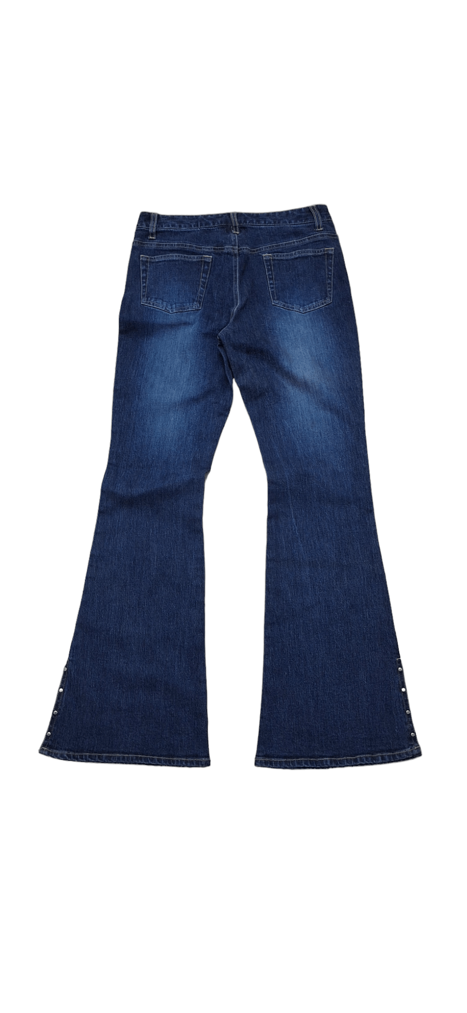 If Six Was Nine × Japanese Brand × Le Grande Bleu (L.G.B.) Japanese Brand Oririn Rivets Button Flared Jeans Size US 29 - 7 Thumbnail