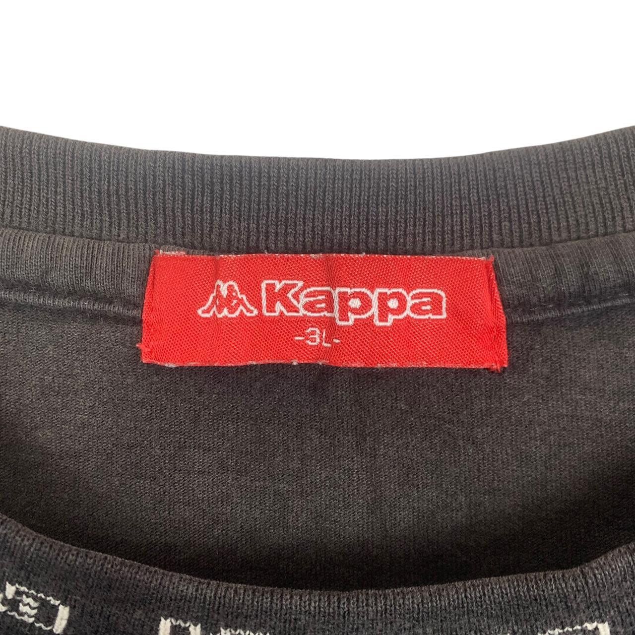 Vintage Vintage KAPPA ITALIA Side Tape Monogram Logo Tee Shirt Size 3XL / US 20-22 - 4 Thumbnail