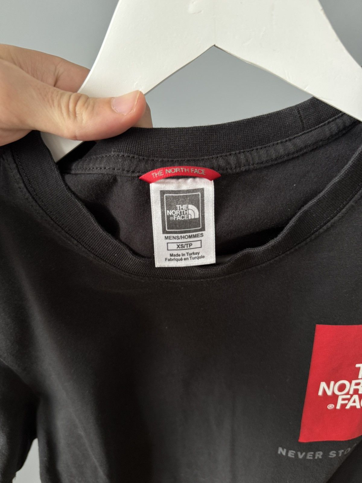 The North Face The north face tshirt boxlogo Size US XS / EU 42 / 0 - 6 Thumbnail
