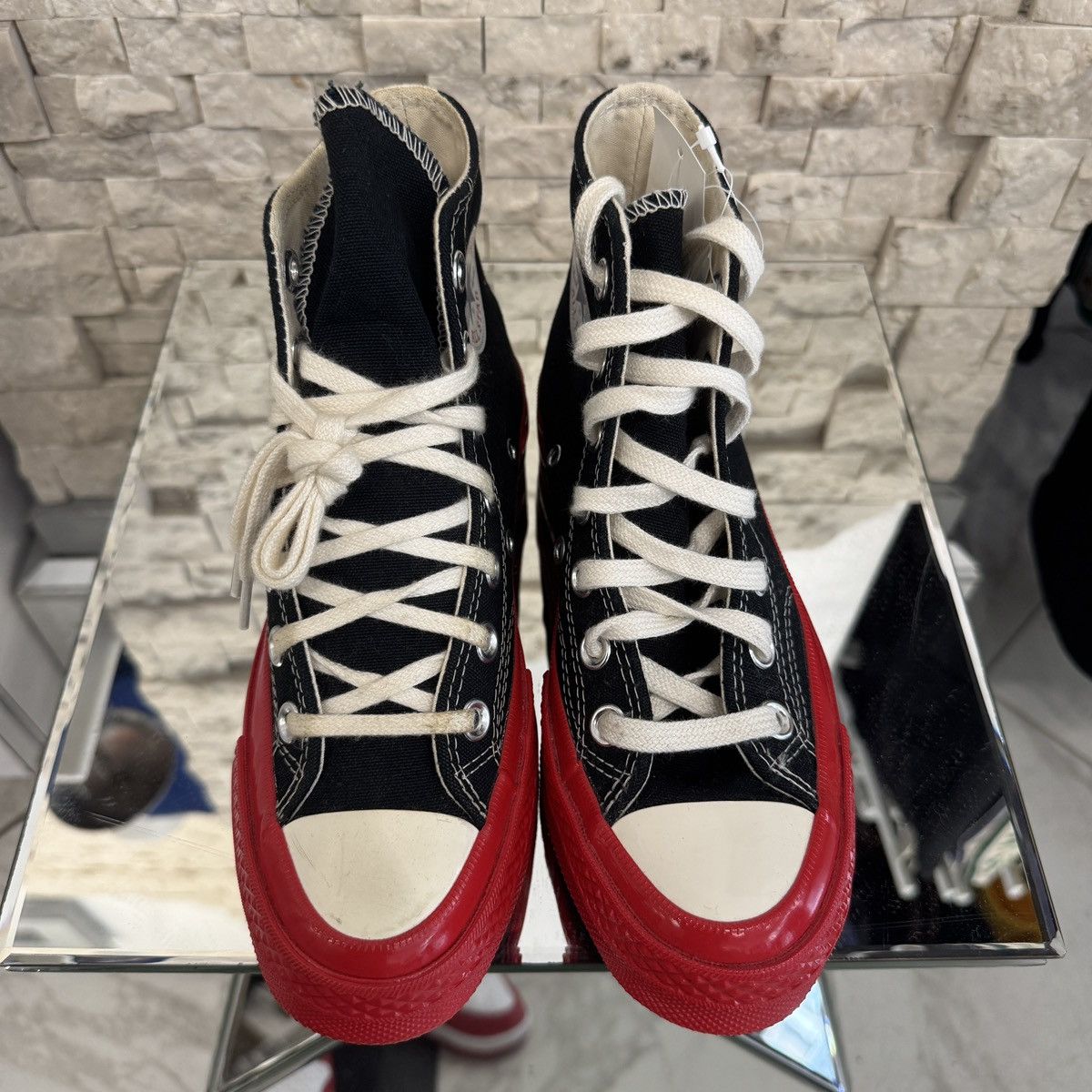 Comme des Garcons CDG PLAY x Converse Display Sneakers READ DESCRIPTION Size US 5 / EU 37 - 5 Thumbnail