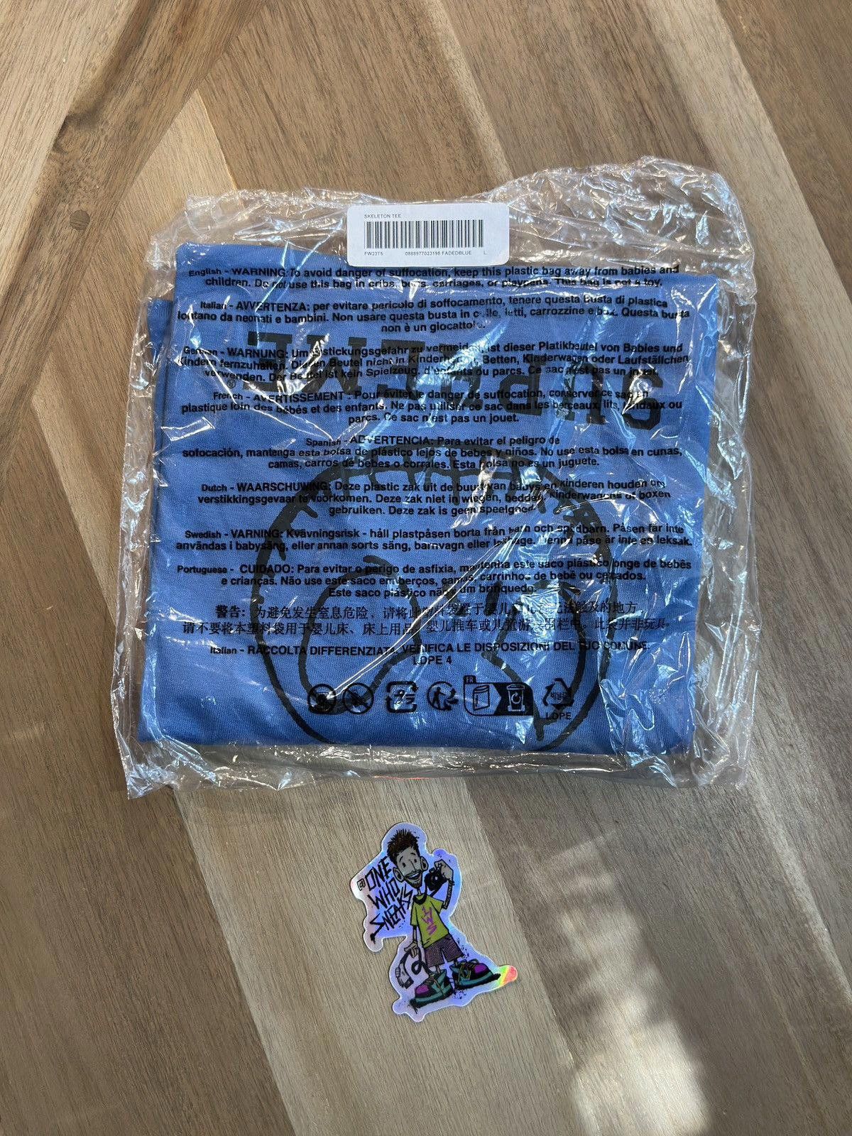 Supreme Supreme Skeleton Tee Size Large Size US L / EU 52-54 / 3 - 3 Thumbnail