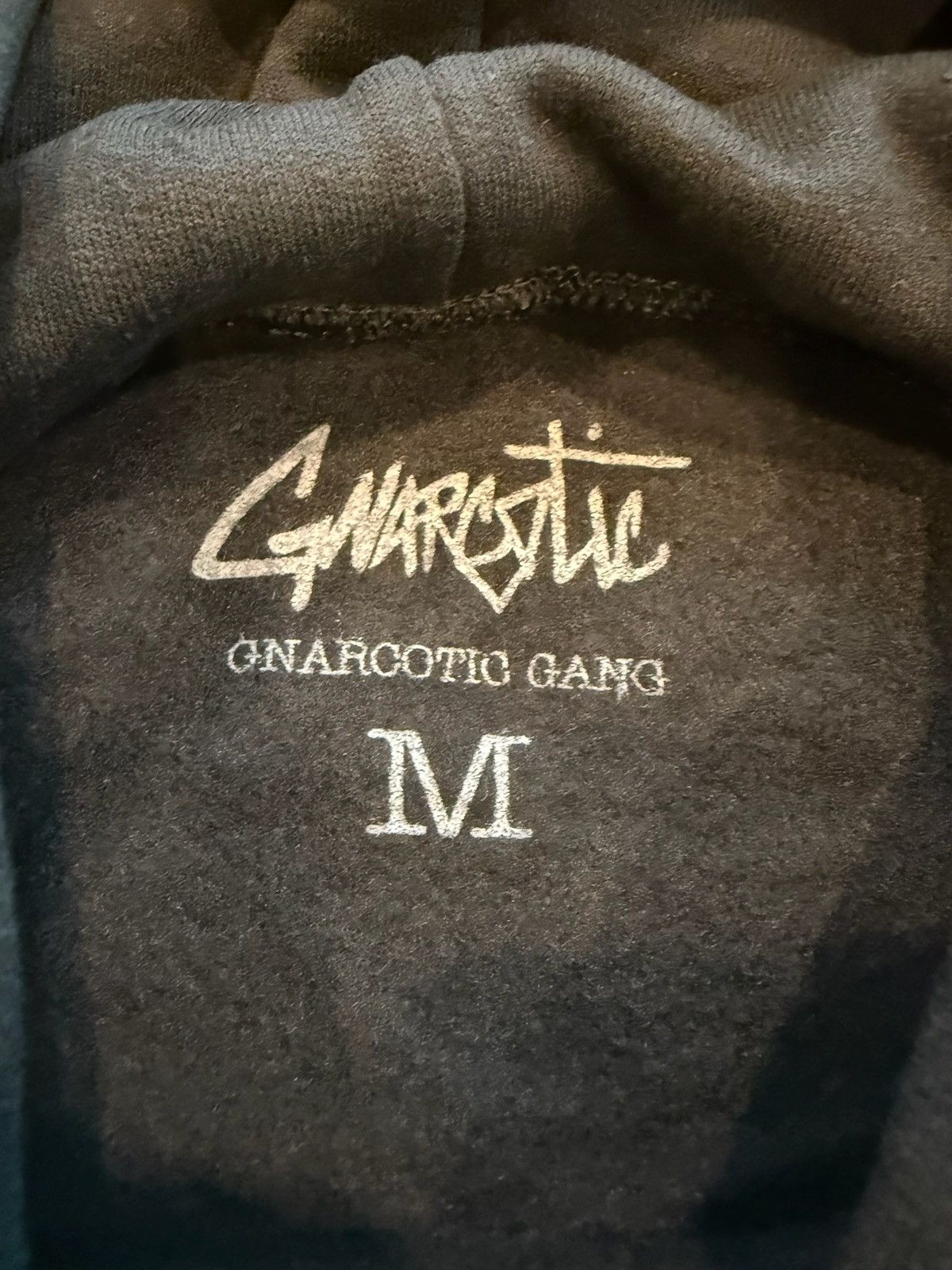 Rap Tees × Vintage Gnarcotic Lil Gnar Actavis Black Hoodie Size US M / EU 48-50 / 2 - 3 Thumbnail