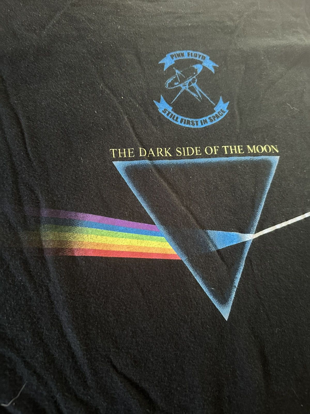 Pink Floyd × Vintage Vintage Pink Floyd dark side of the moon T-shirt Size US XL / EU 56 / 4 - 12 Thumbnail