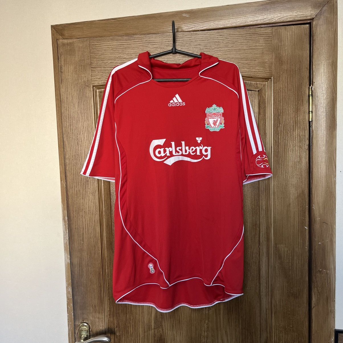 Adidas 2007 Adidas Liverpool Jersey Tshirt Size US L / EU 52-54 / 3 - 1 Thumbnail